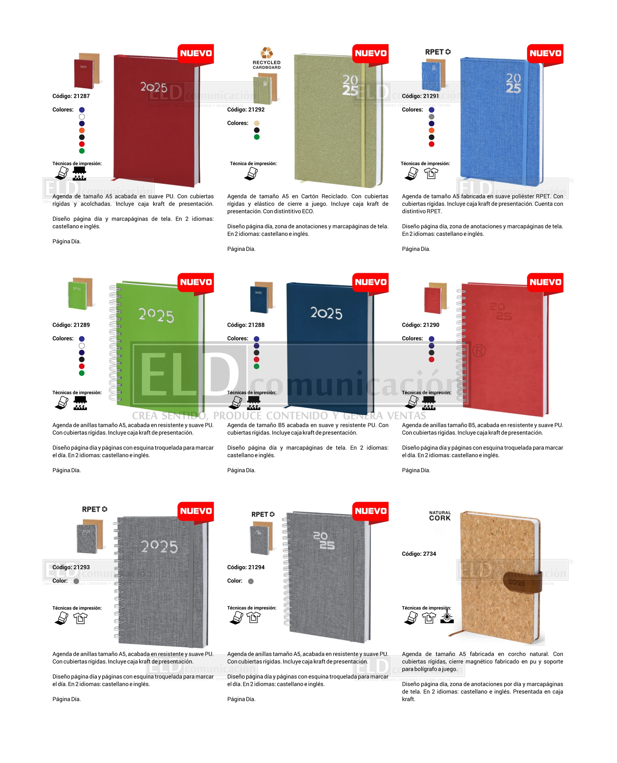 Agendas Europeas Personalizadas 01