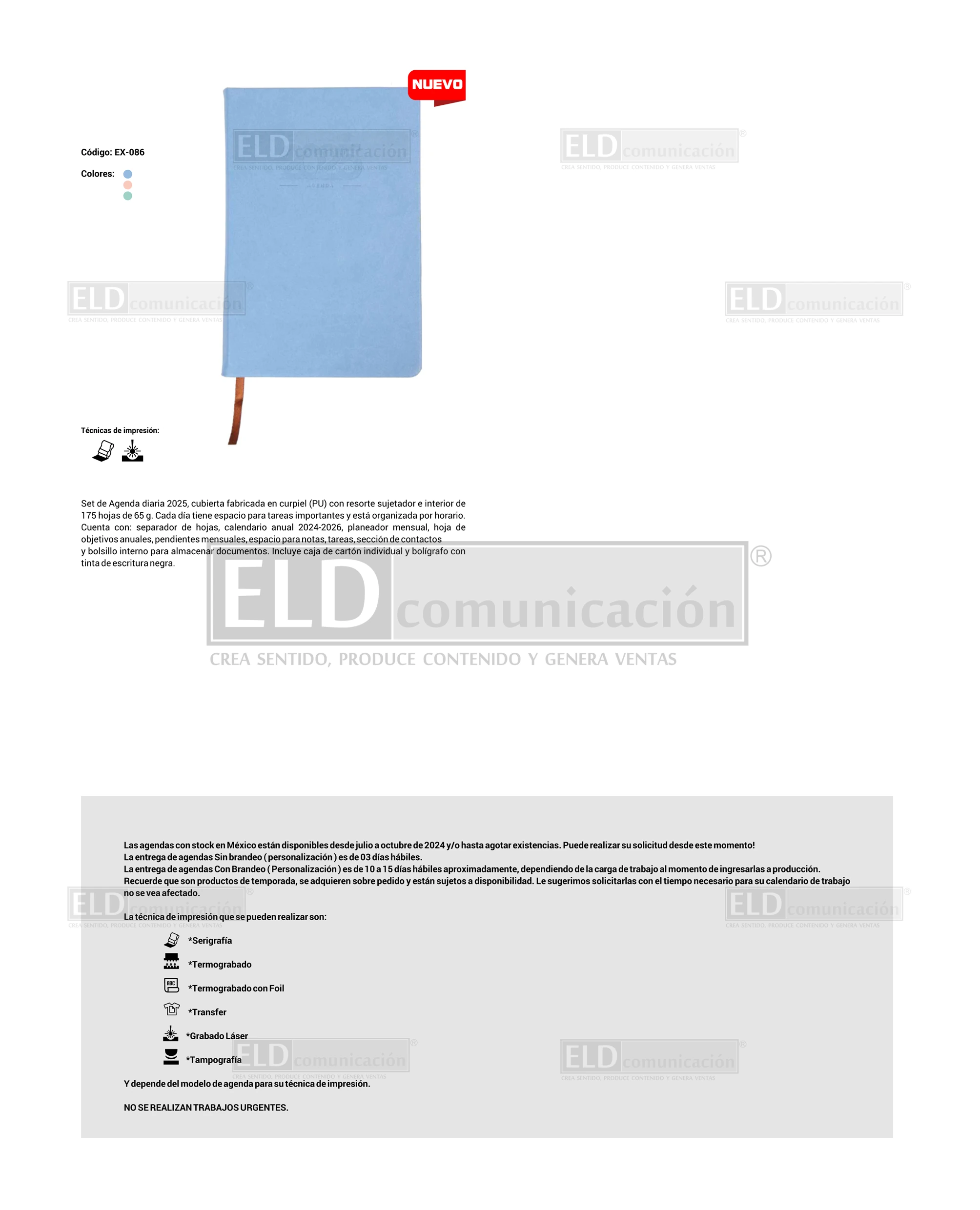 Agendas Personalizadas 02