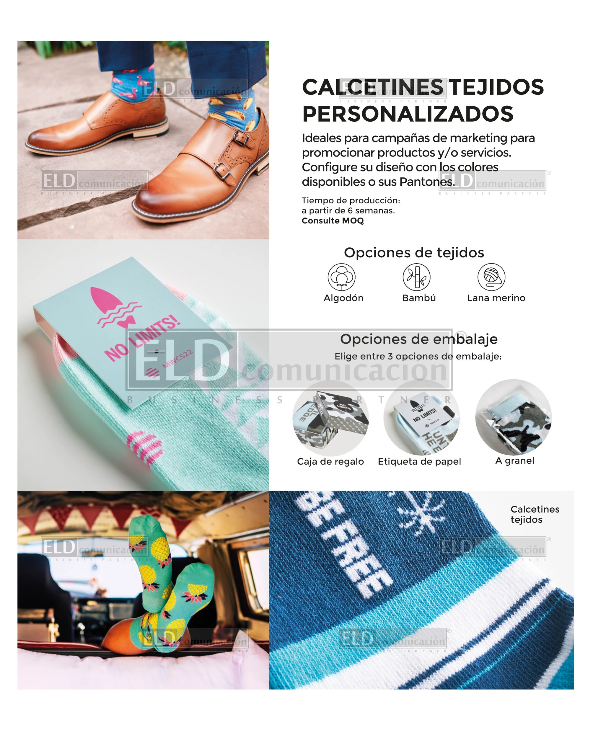 Calcetines Promocionales Personalizados a Medida 01