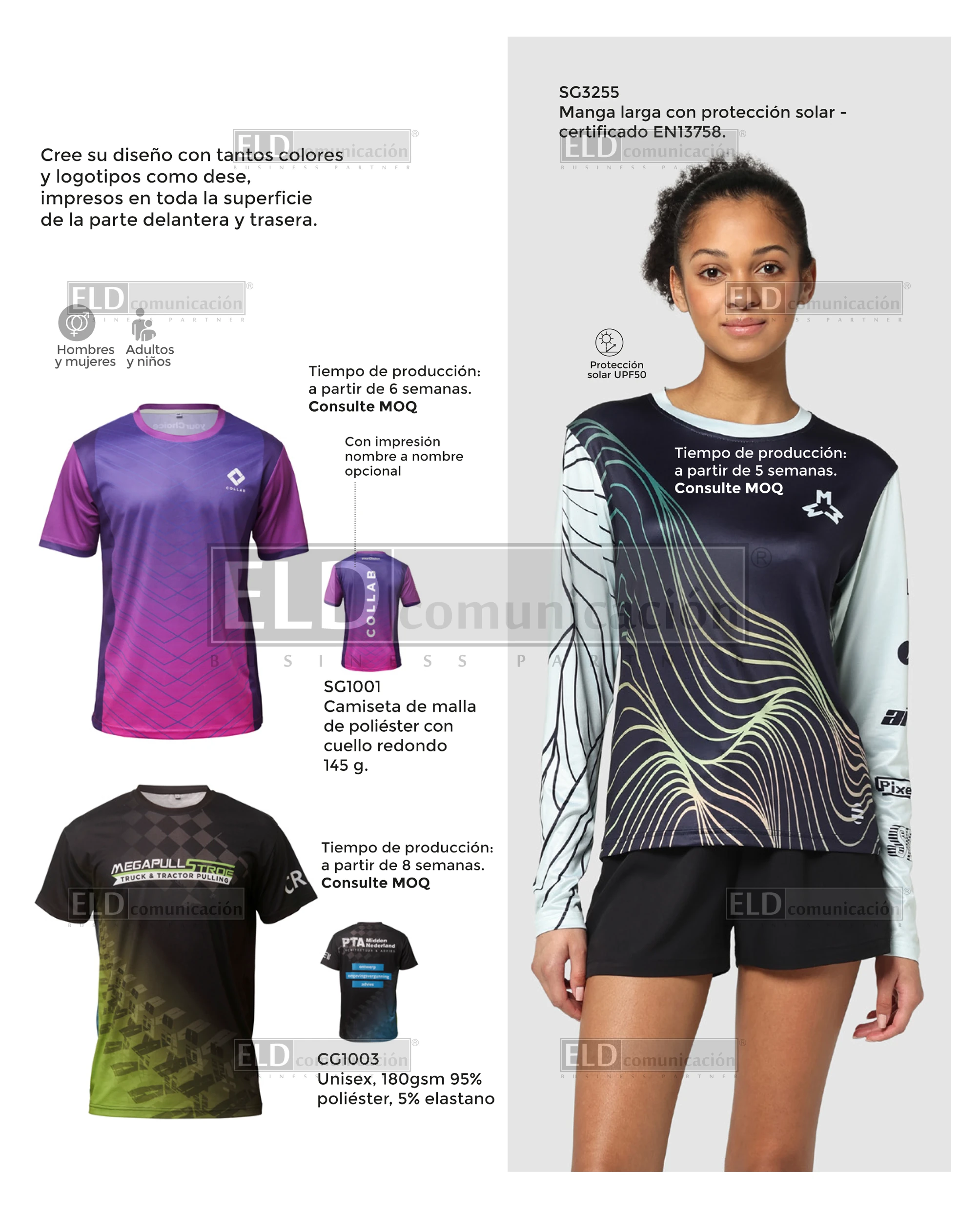 Camisetas Sublimadas Promocionales Personalizadas a Medida 03