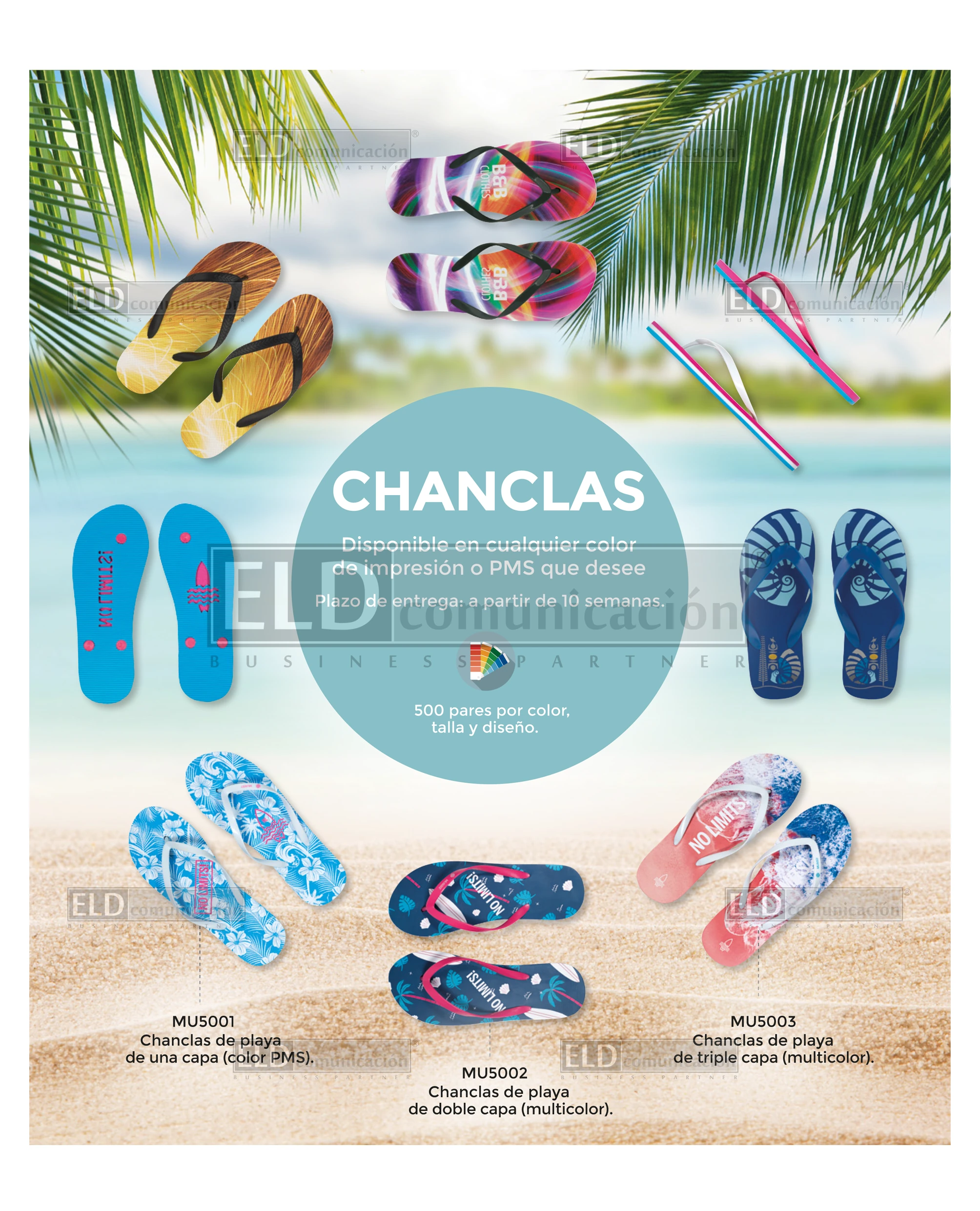 Chanclas de Playa Personalizadas a Medida 01