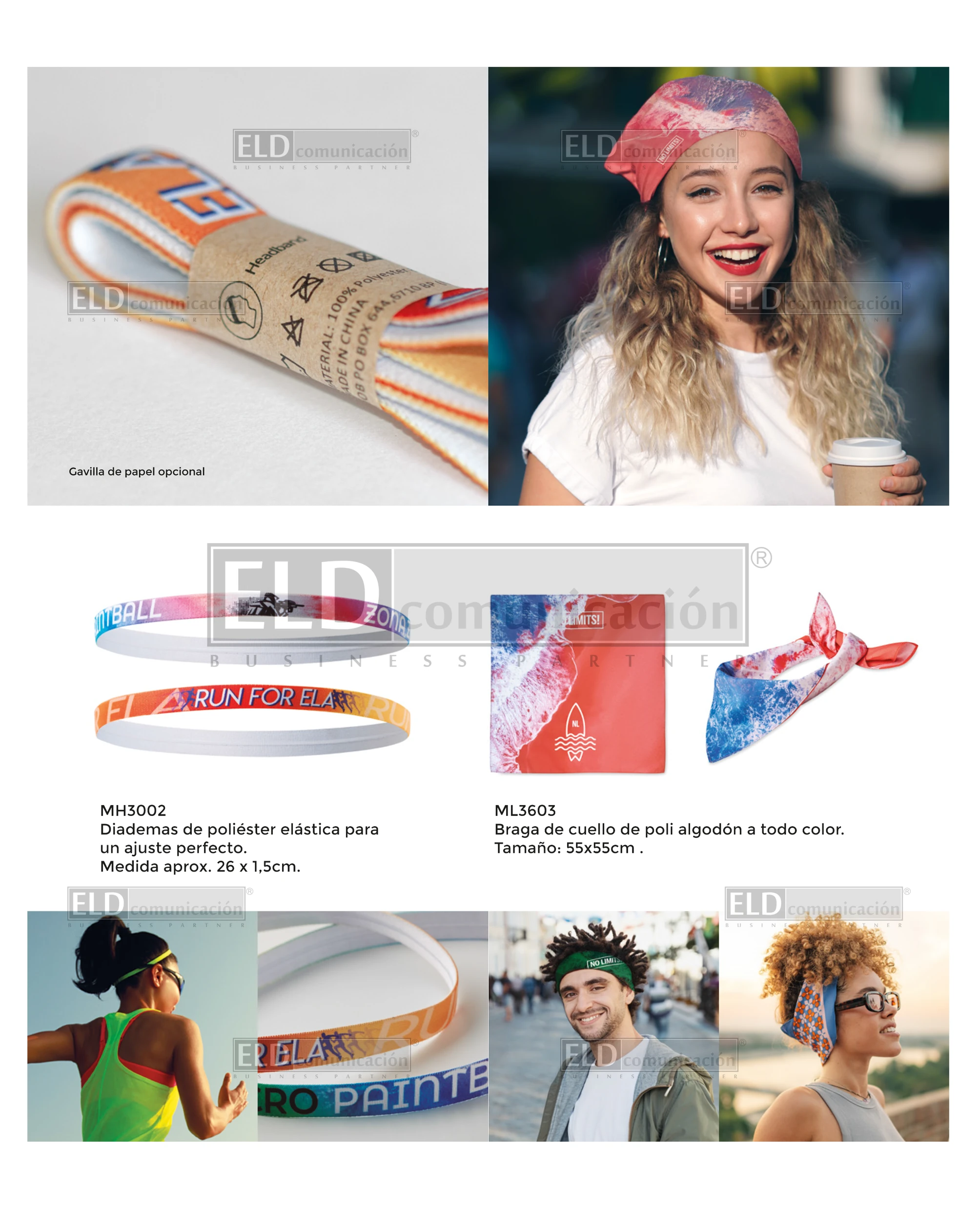 Diademas Promocionales Personalizadas a Medida 02