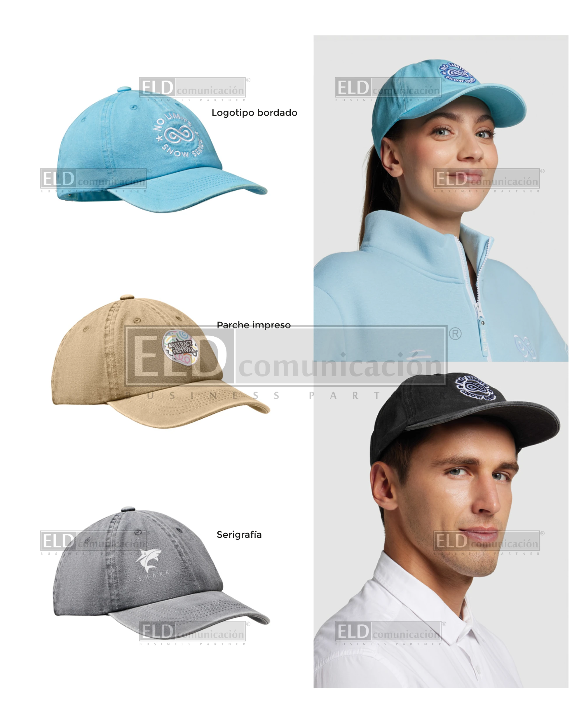 Gorras Promocionales Personalizadas a Medida 03