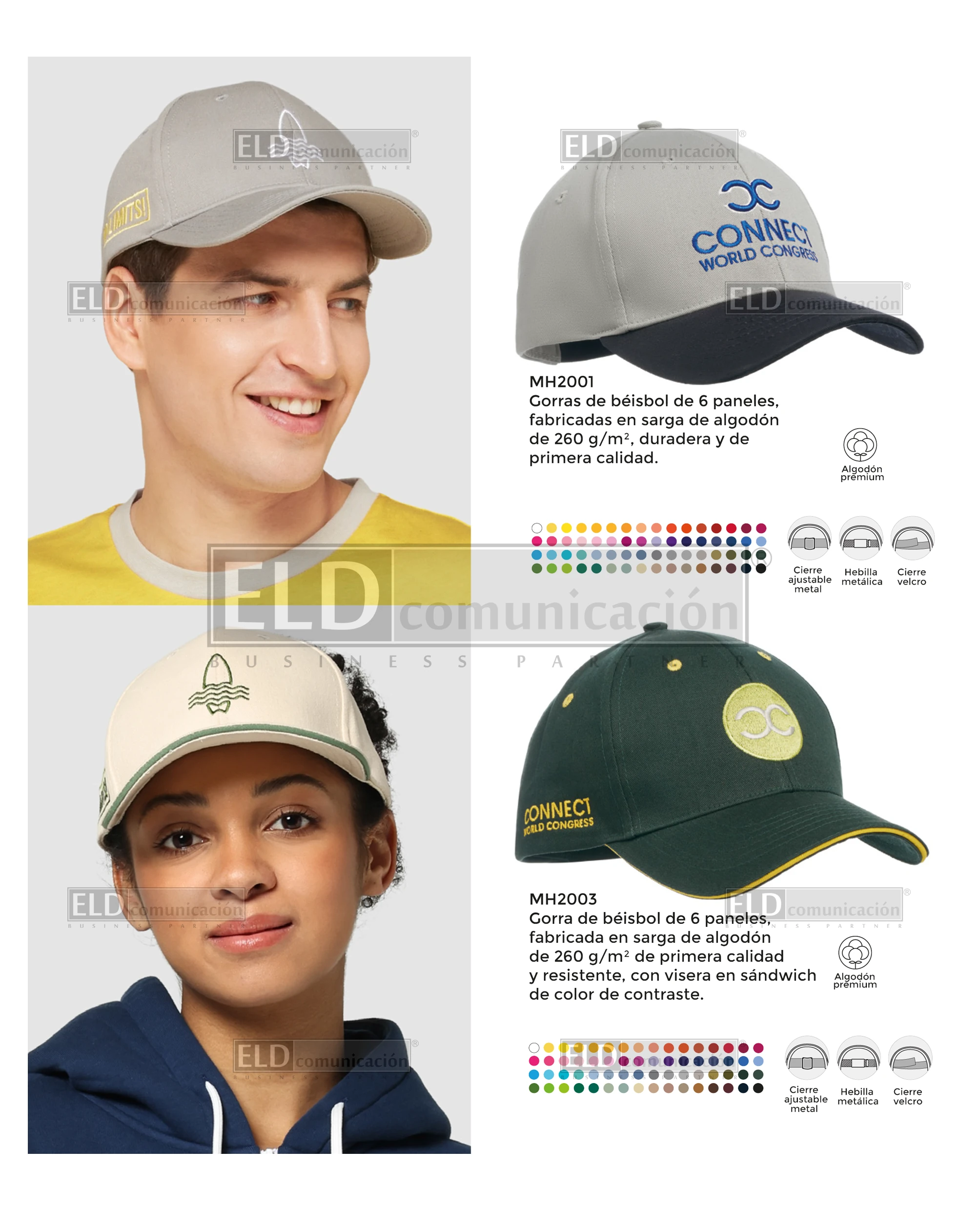 Gorras Promocionales Personalizadas a Medida 04