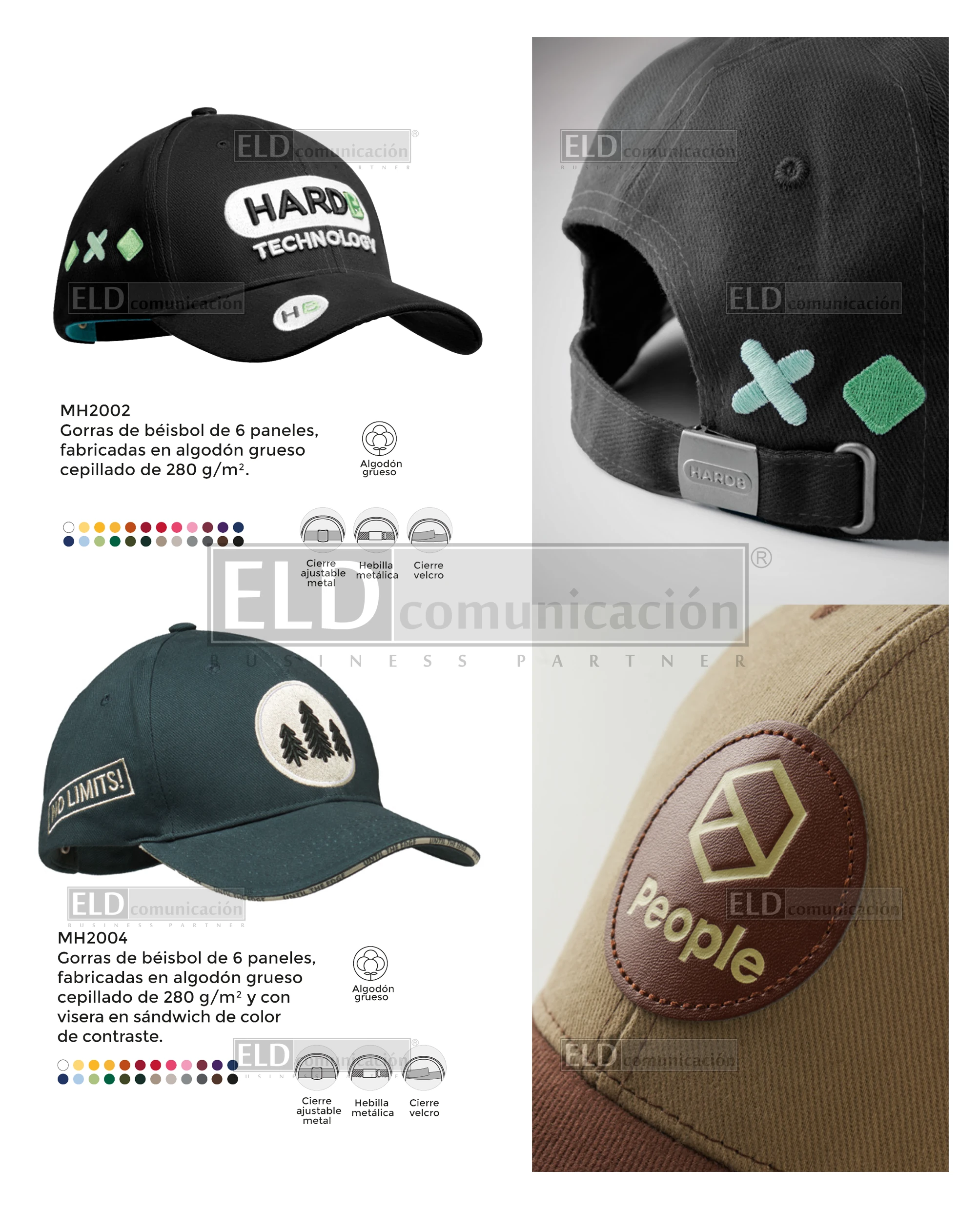 Gorras Promocionales Personalizadas a Medida 05