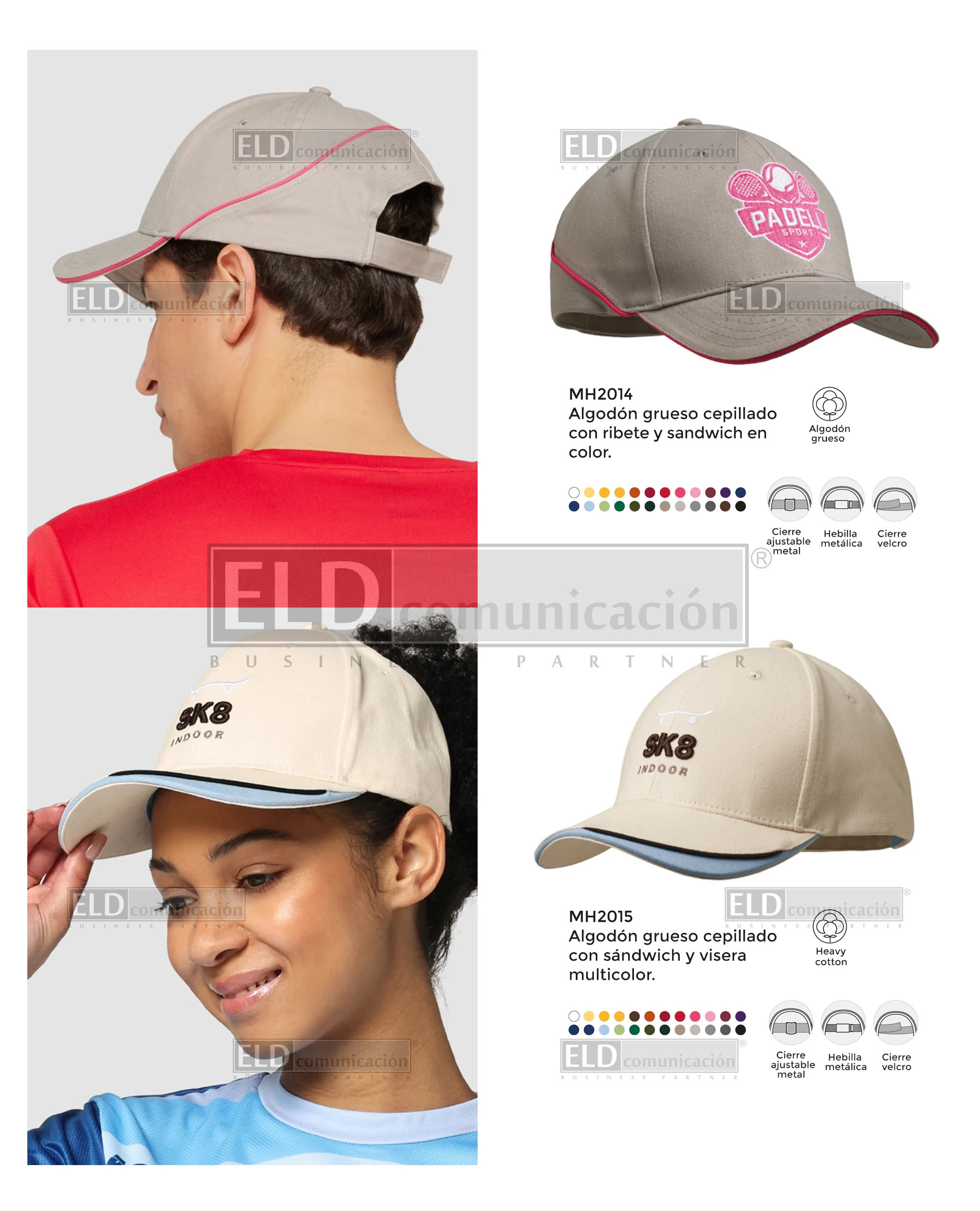 Gorras Promocionales Personalizadas a Medida 06
