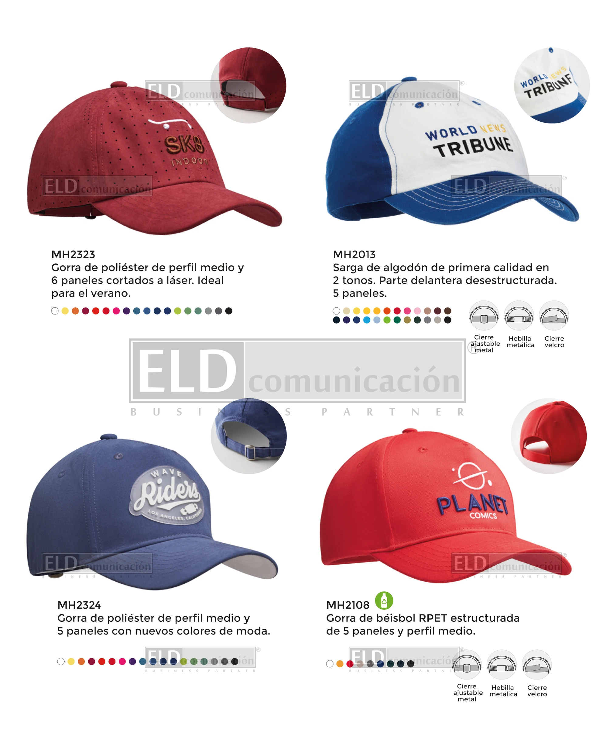 Gorras Promocionales Personalizadas a Medida 08