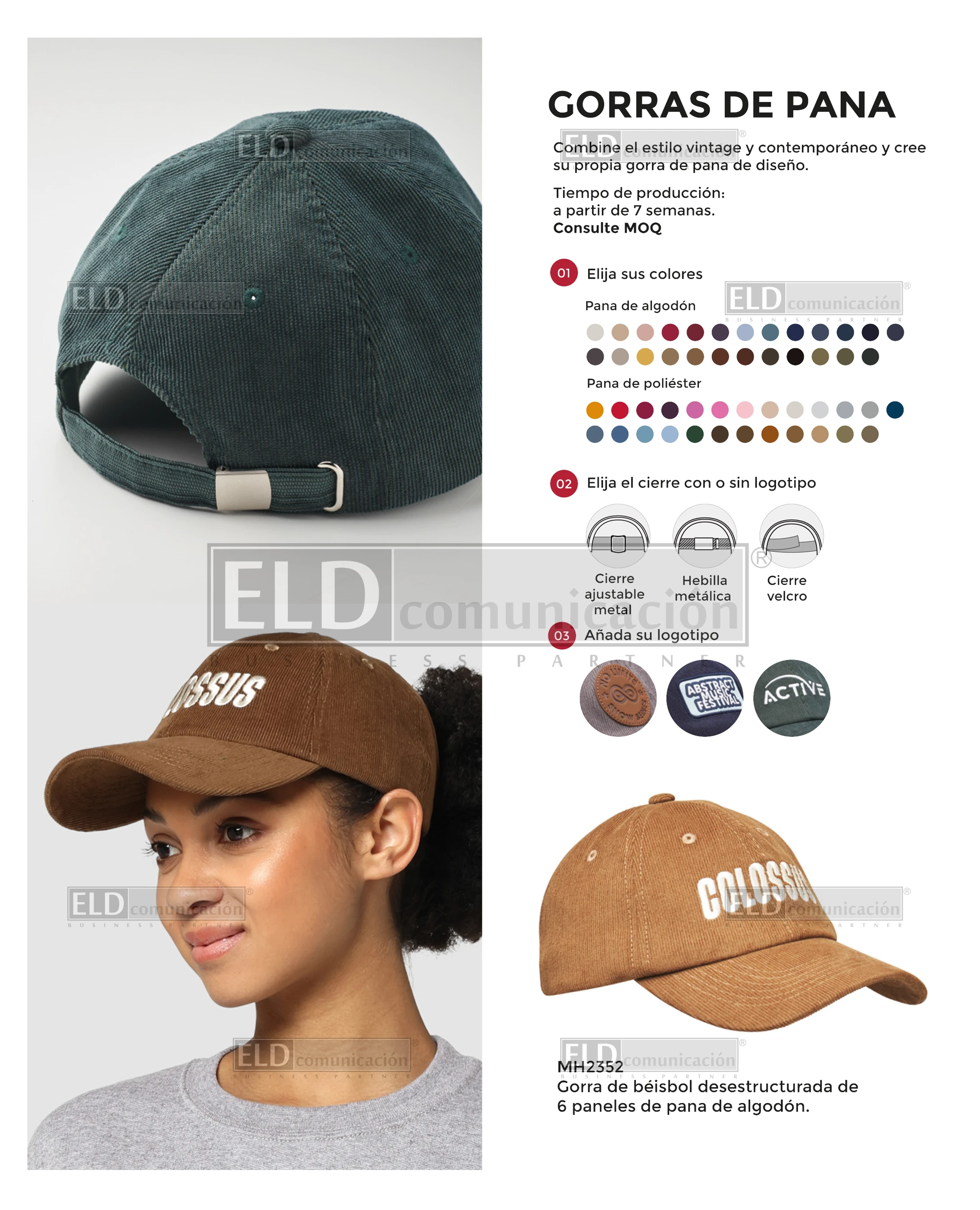 Gorras Promocionales Personalizadas a Medida 10