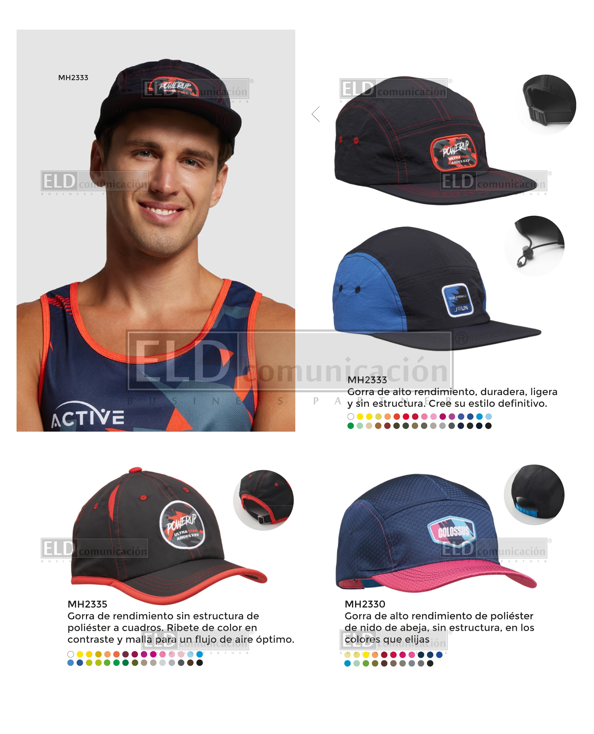 Gorras Promocionales Personalizadas a Medida 13