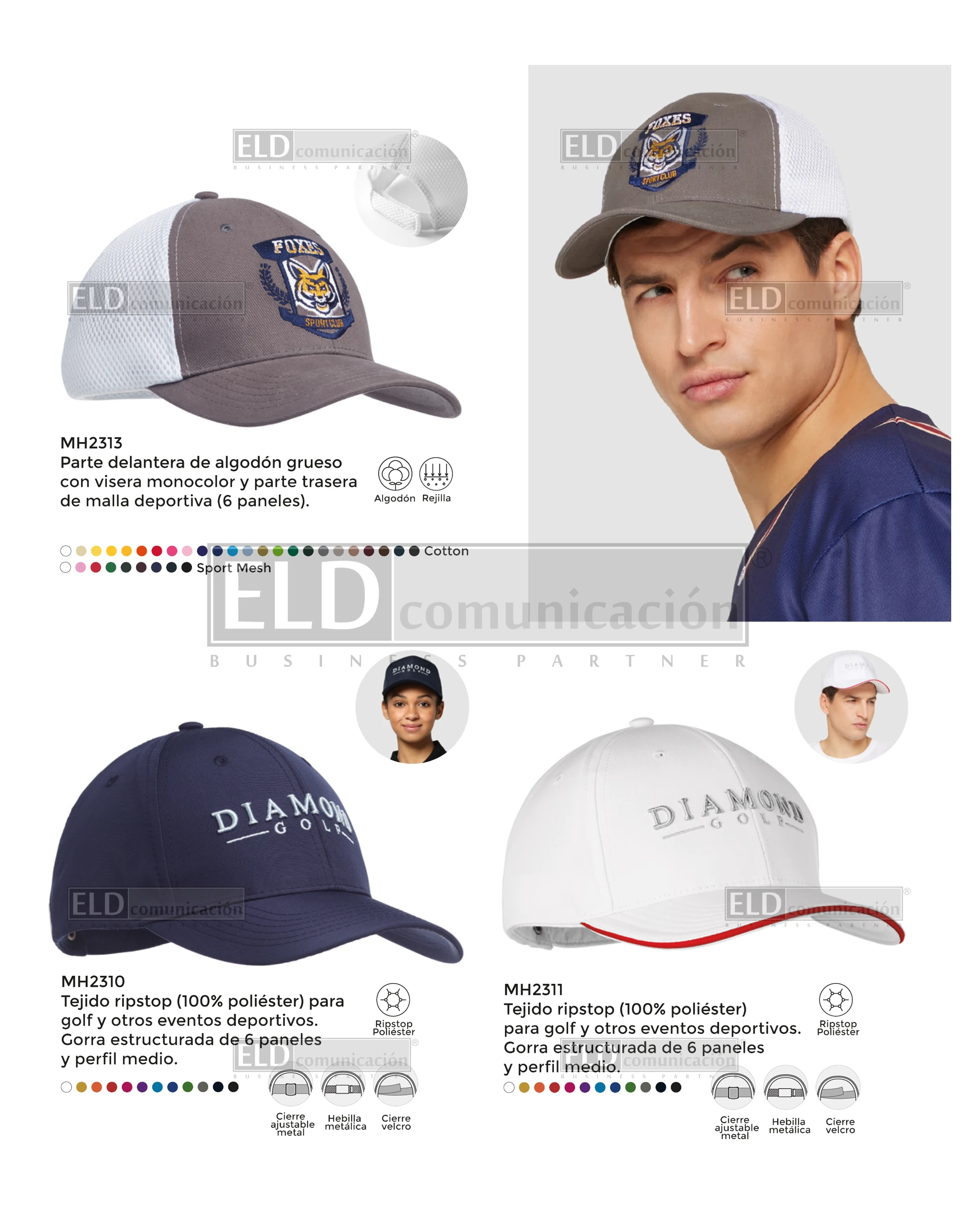 Gorras Promocionales Personalizadas a Medida 15