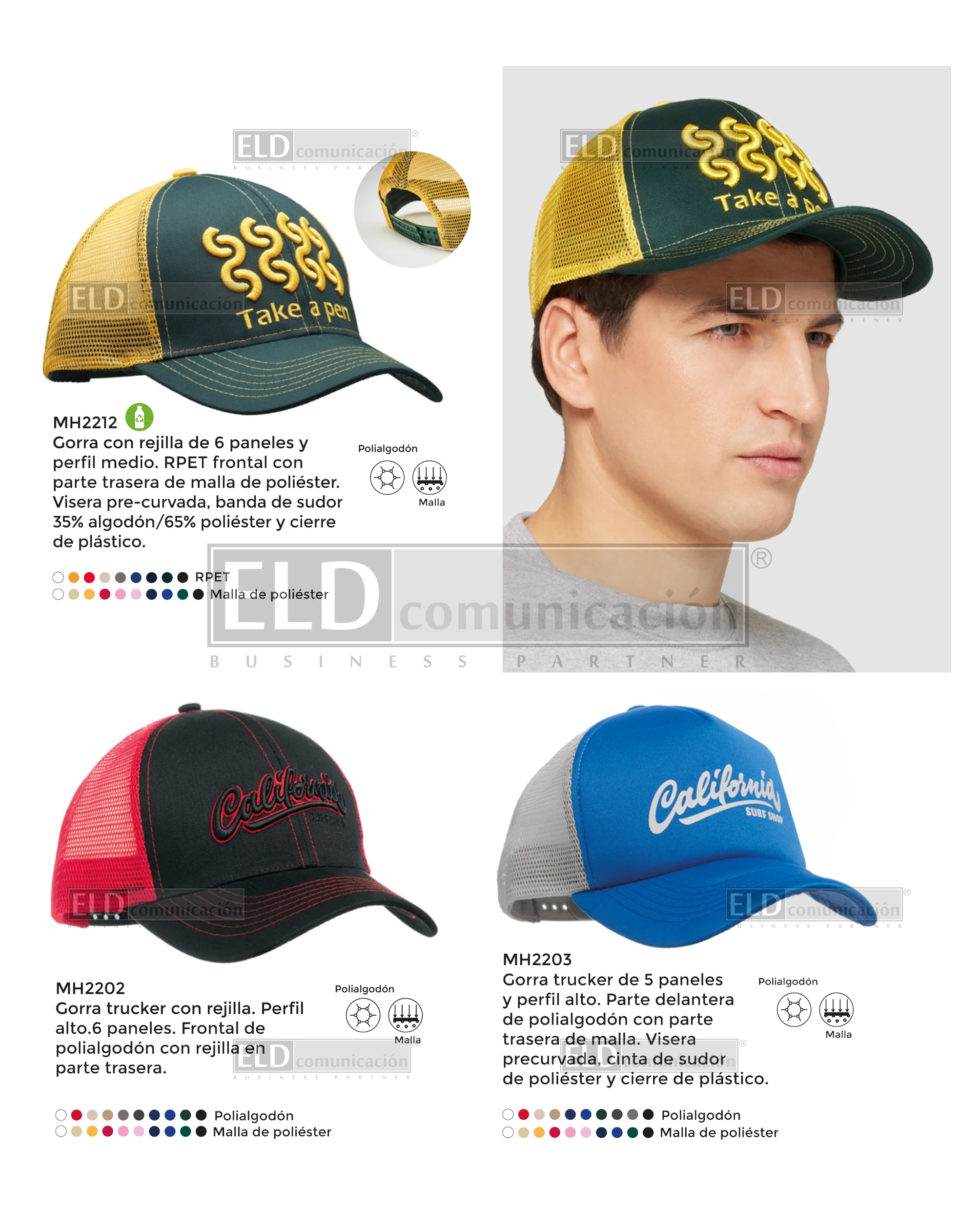 Gorras Promocionales Personalizadas a Medida 21