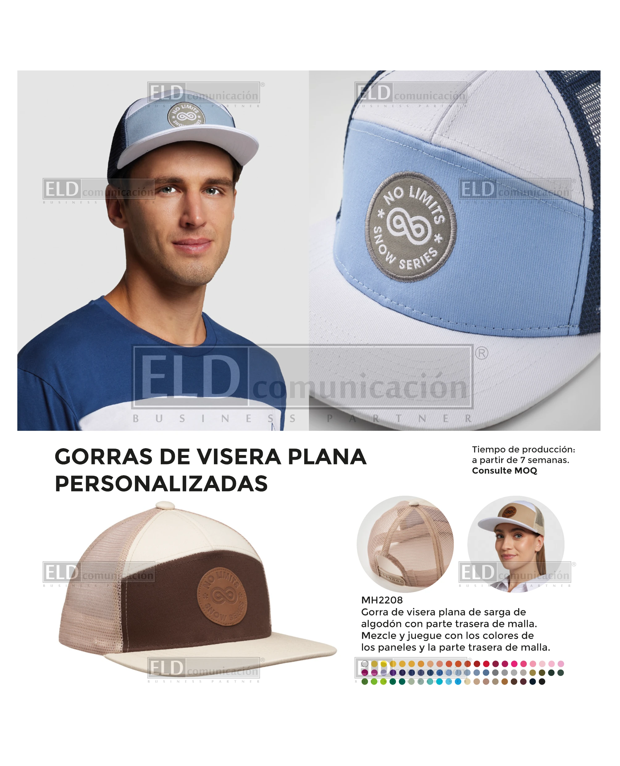 Gorras Promocionales Personalizadas a Medida 22