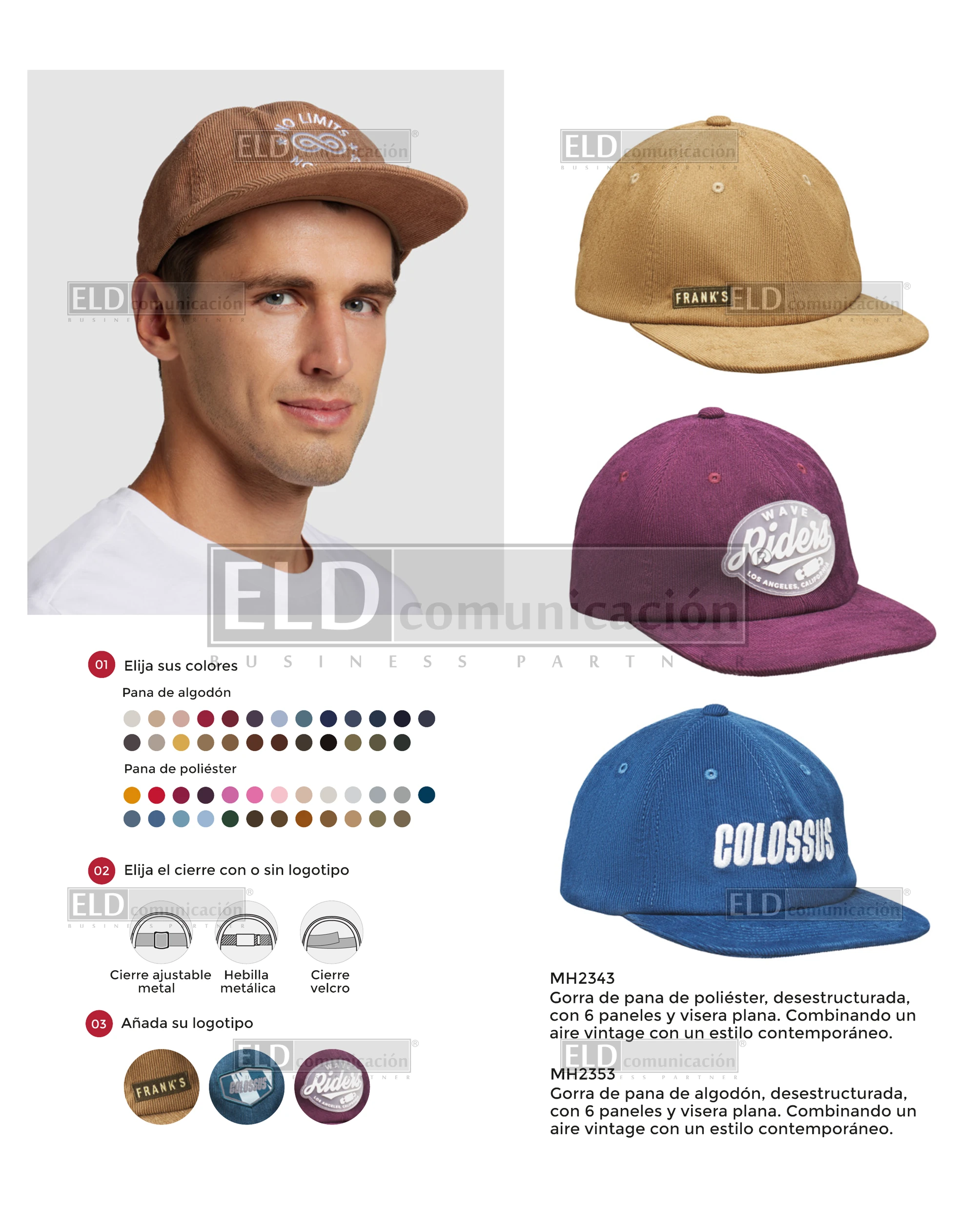 Gorras Promocionales Personalizadas a Medida 25