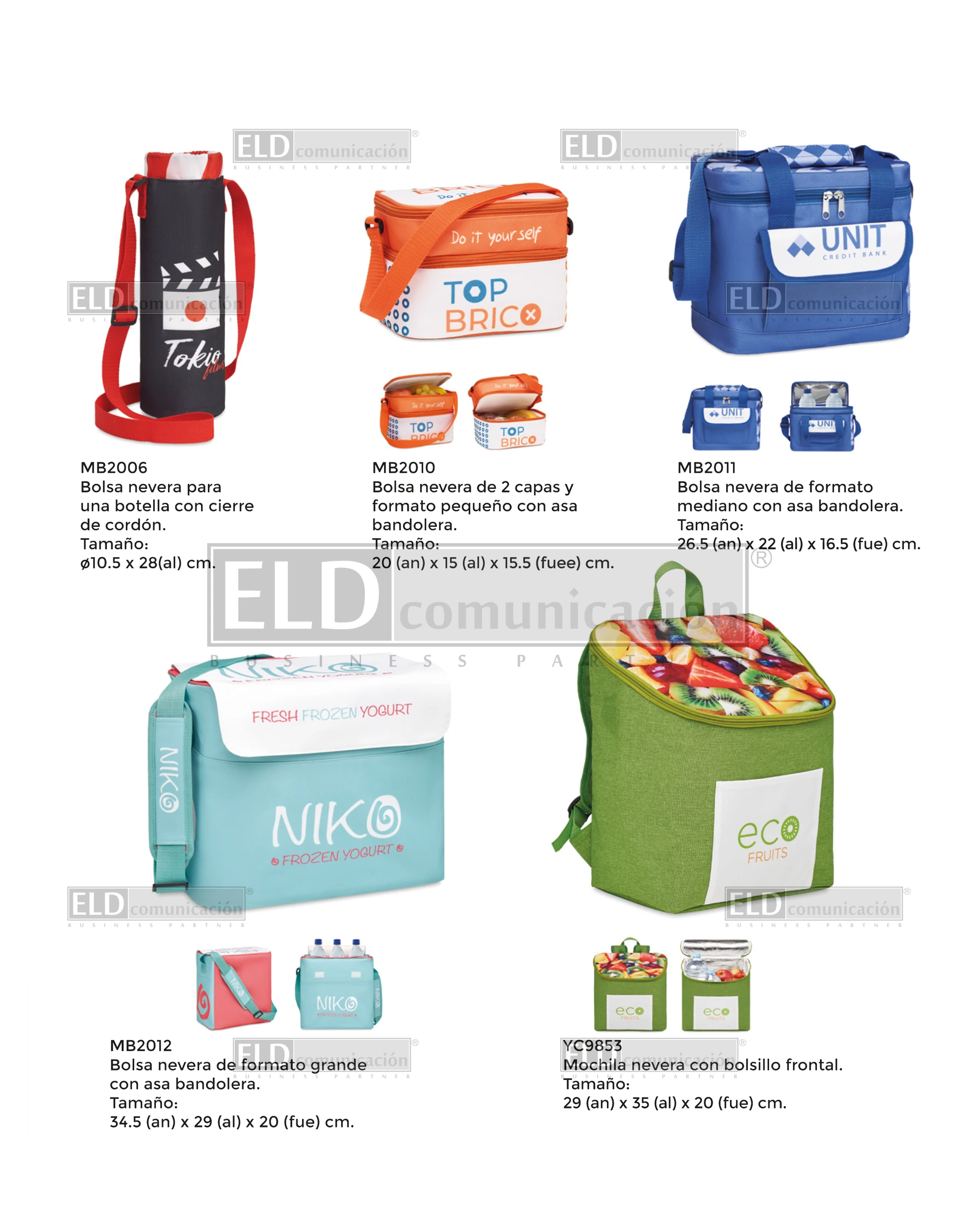 Hieleras Promocionales Personalizadas a Medida 02