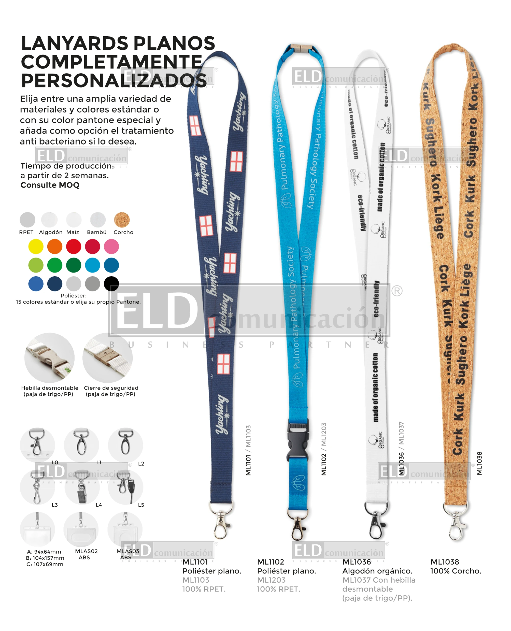 Lanyards Promocionales Personalizados a Medida 15