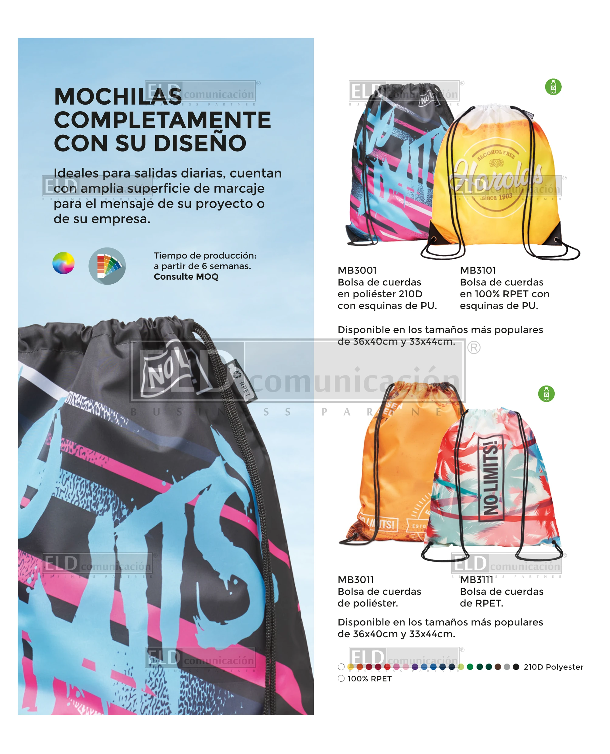 Mochilas Promocionales Personalizadas a Medida 01