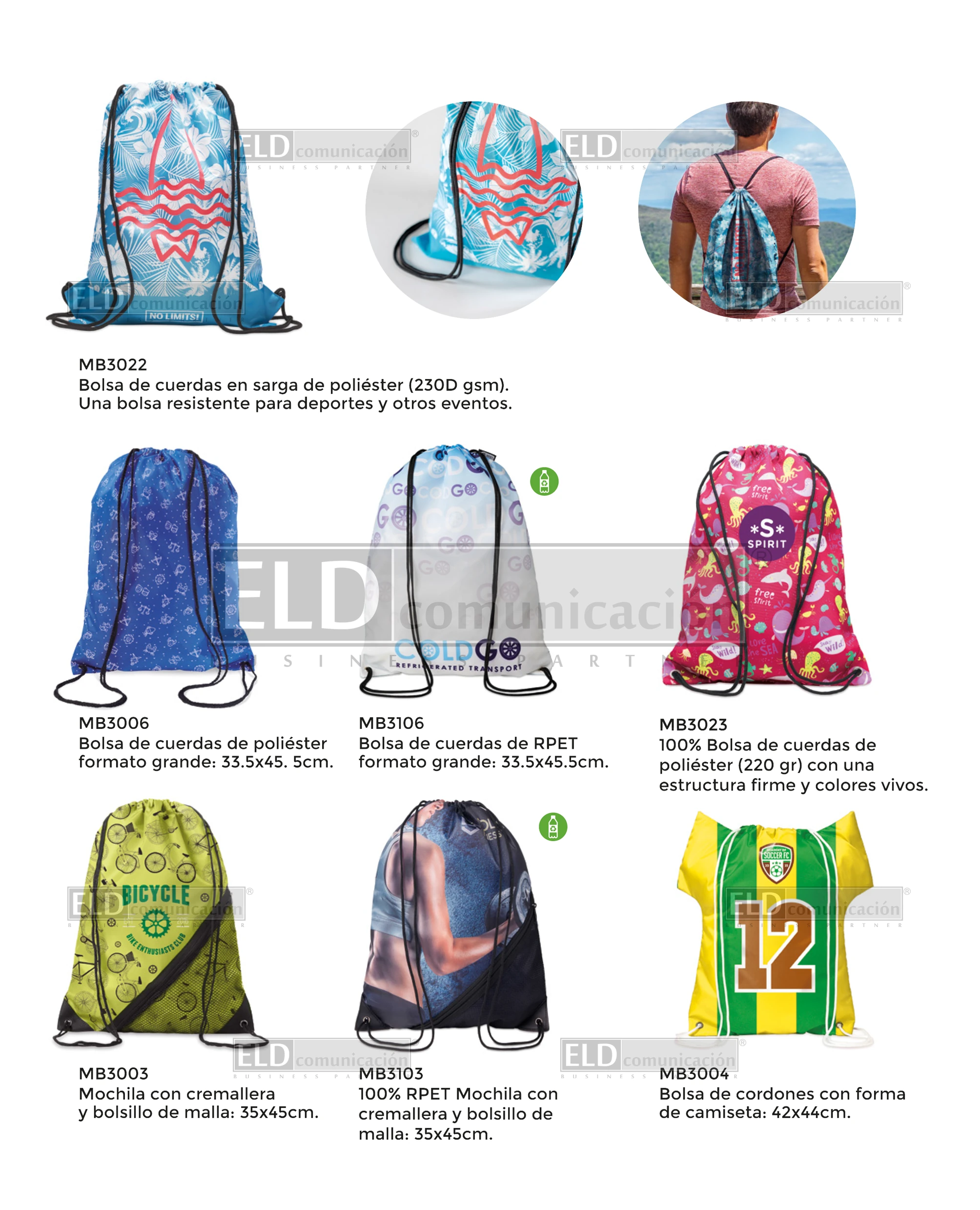 Mochilas Promocionales Personalizadas a Medida 02