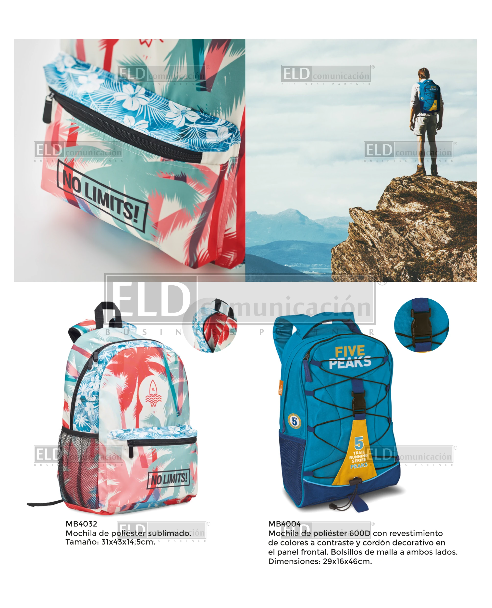 Mochilas Promocionales Personalizadas a Medida 04