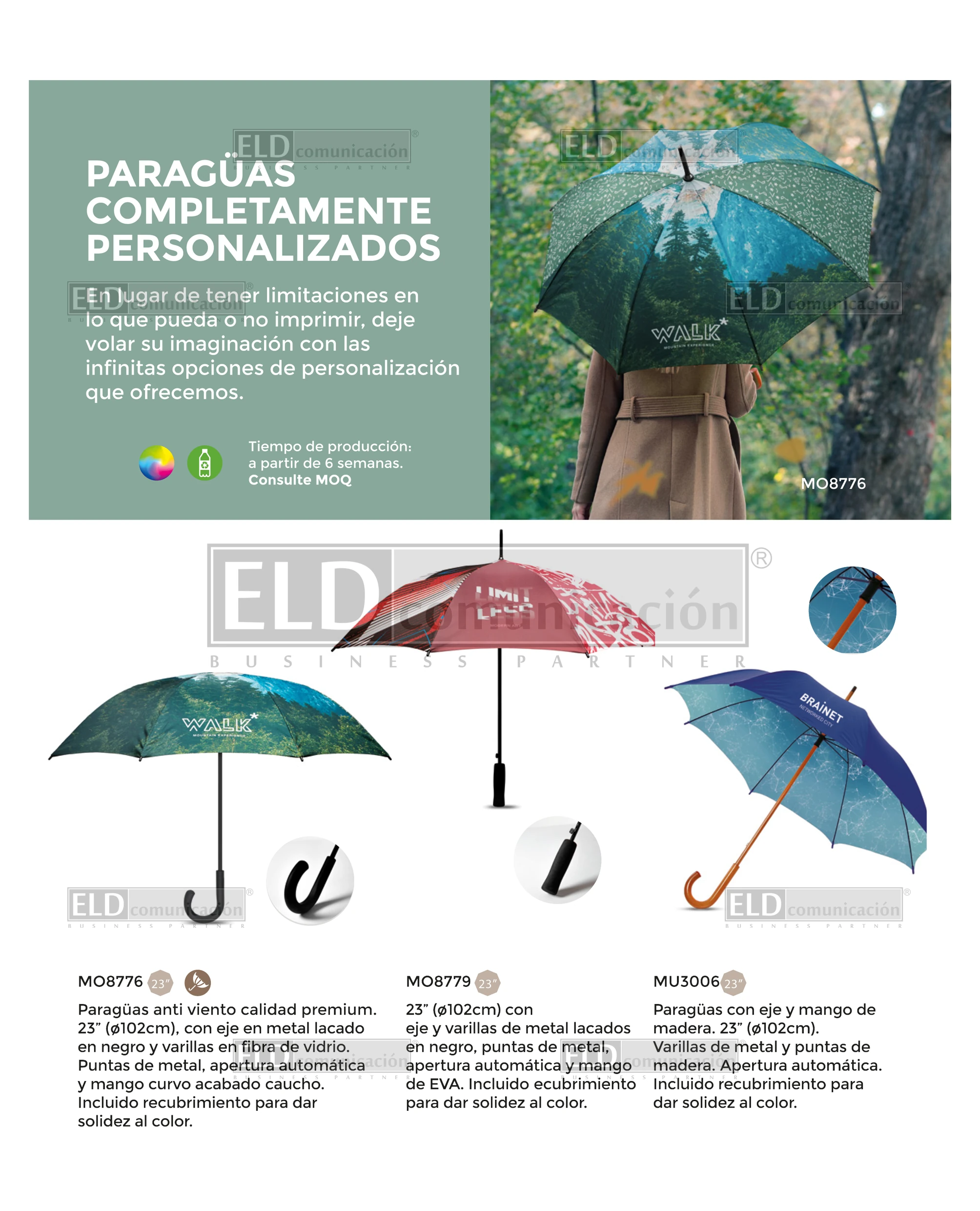 Paraguas Promocionales Personalizados a Medida 03