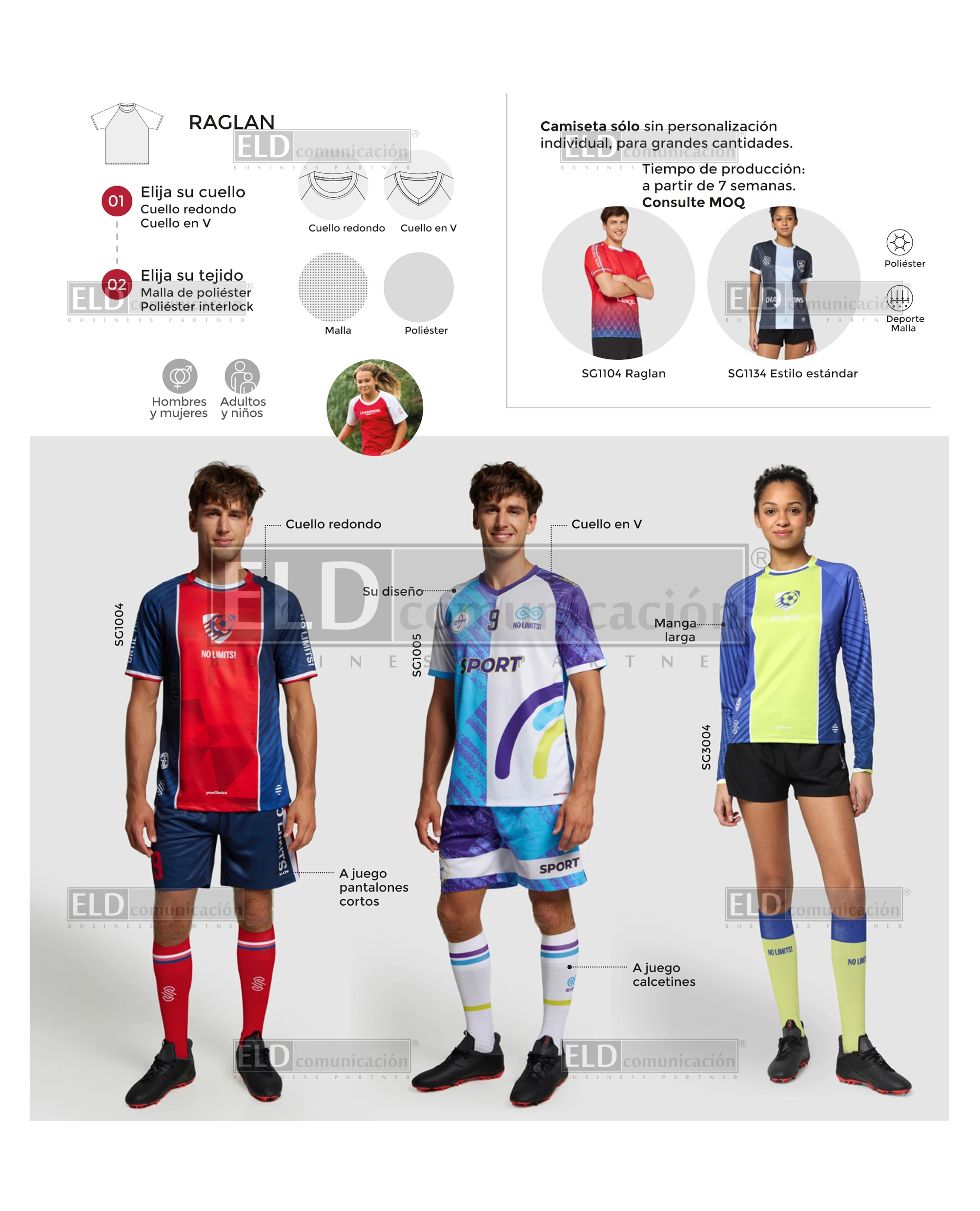 Ropa Deportiva para Fútbol Promocional Personalizada a Medida 02