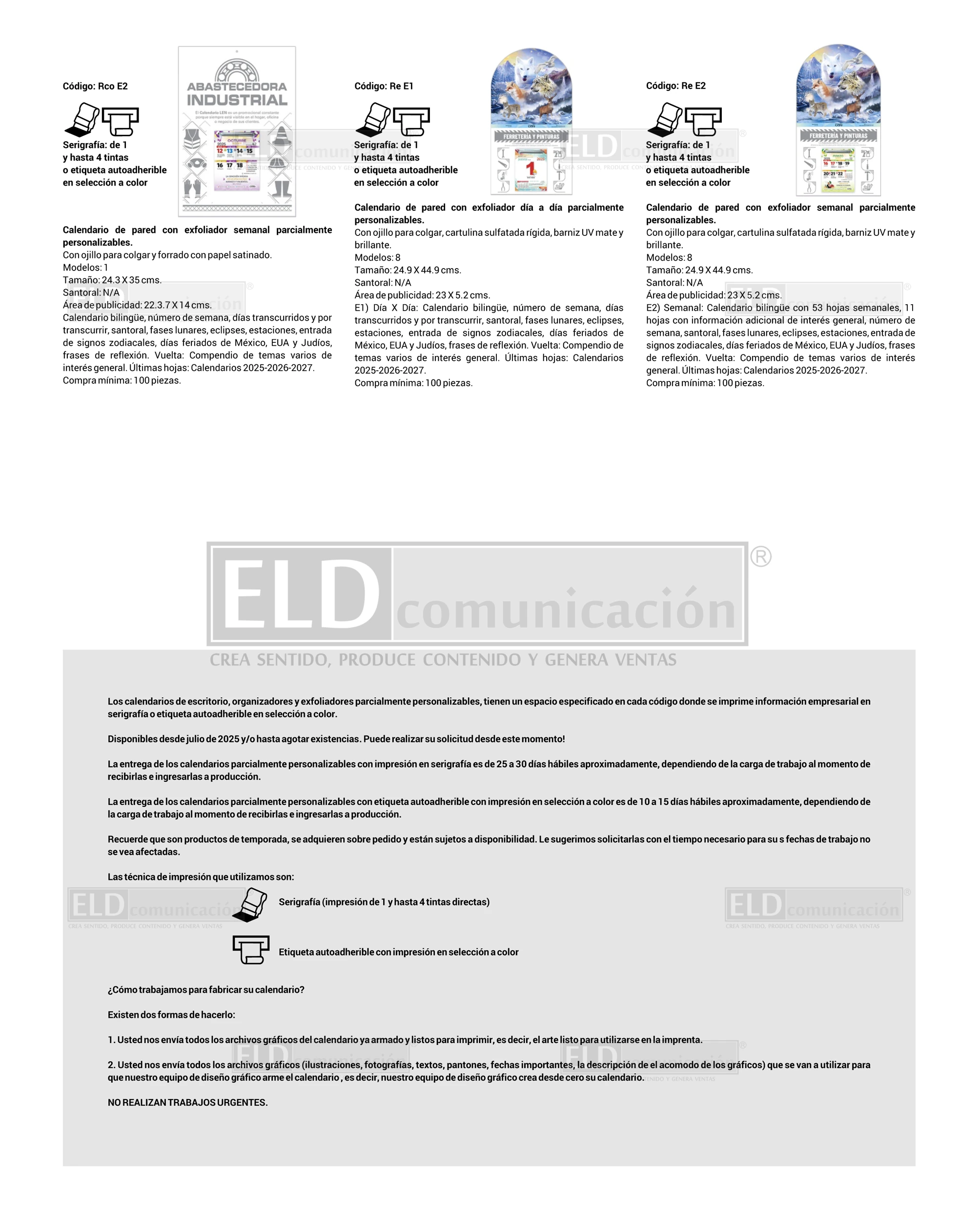 Calendarios Personalizados 11