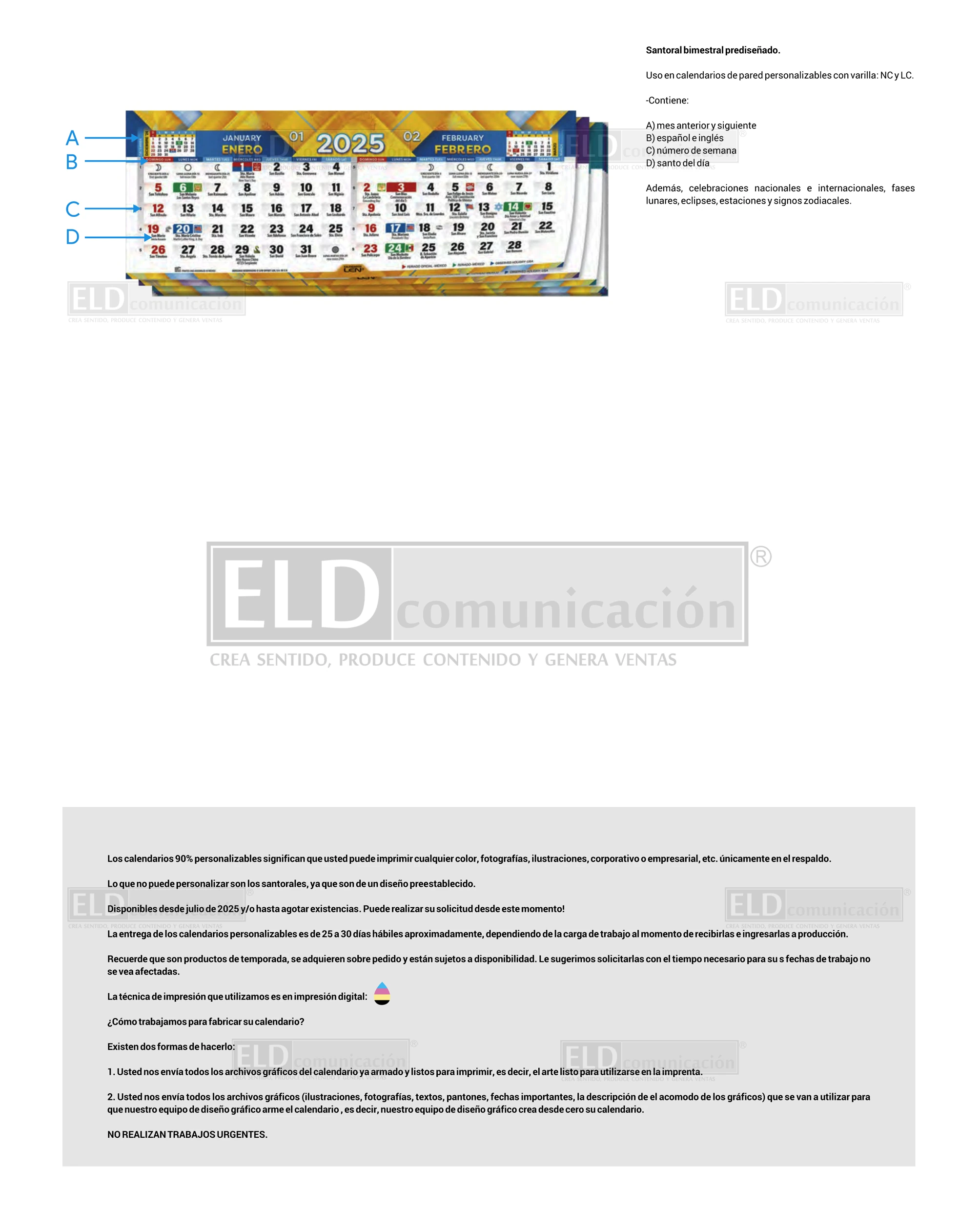 Calendarios Personalizados 04