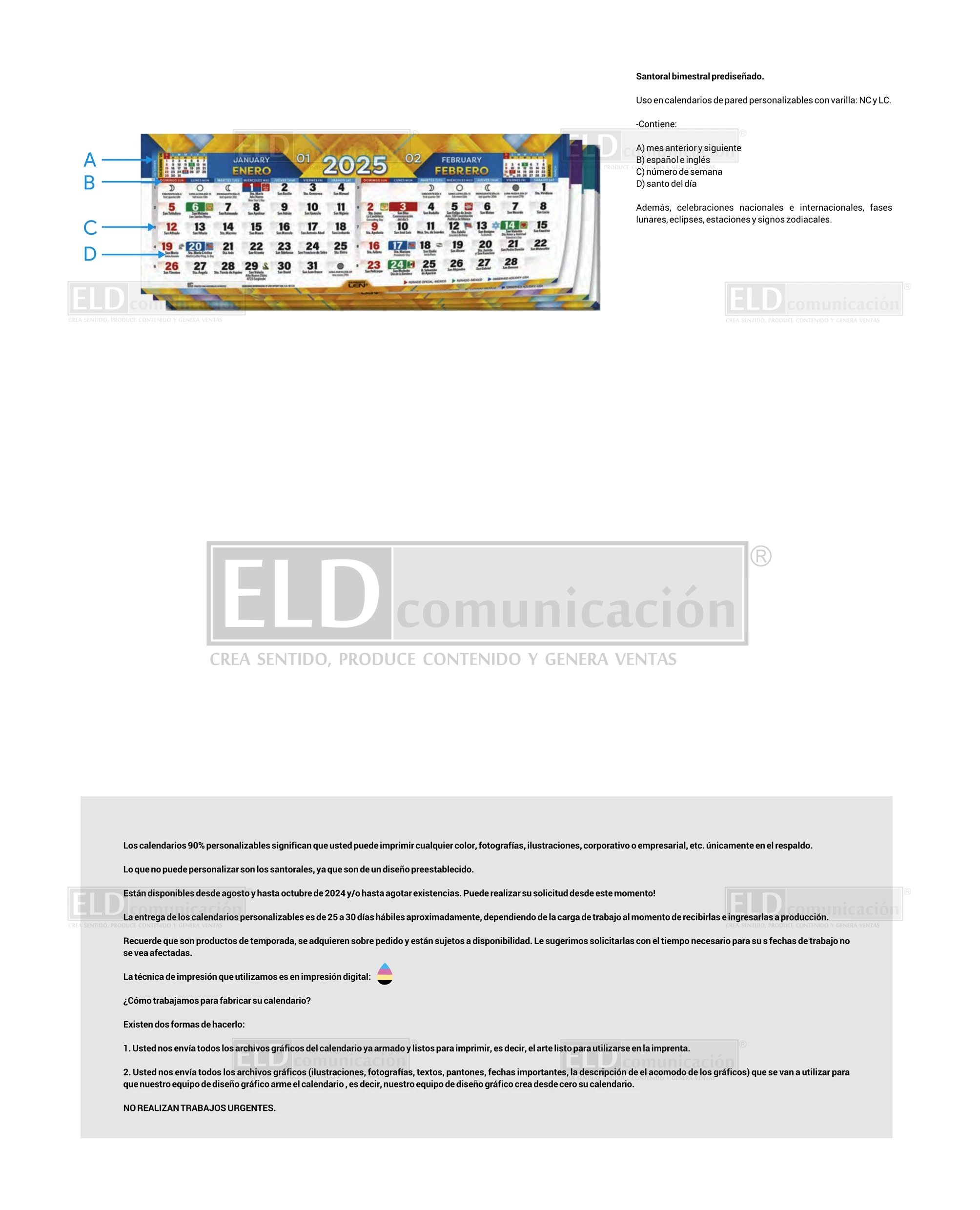 Calendarios Personalizados 04