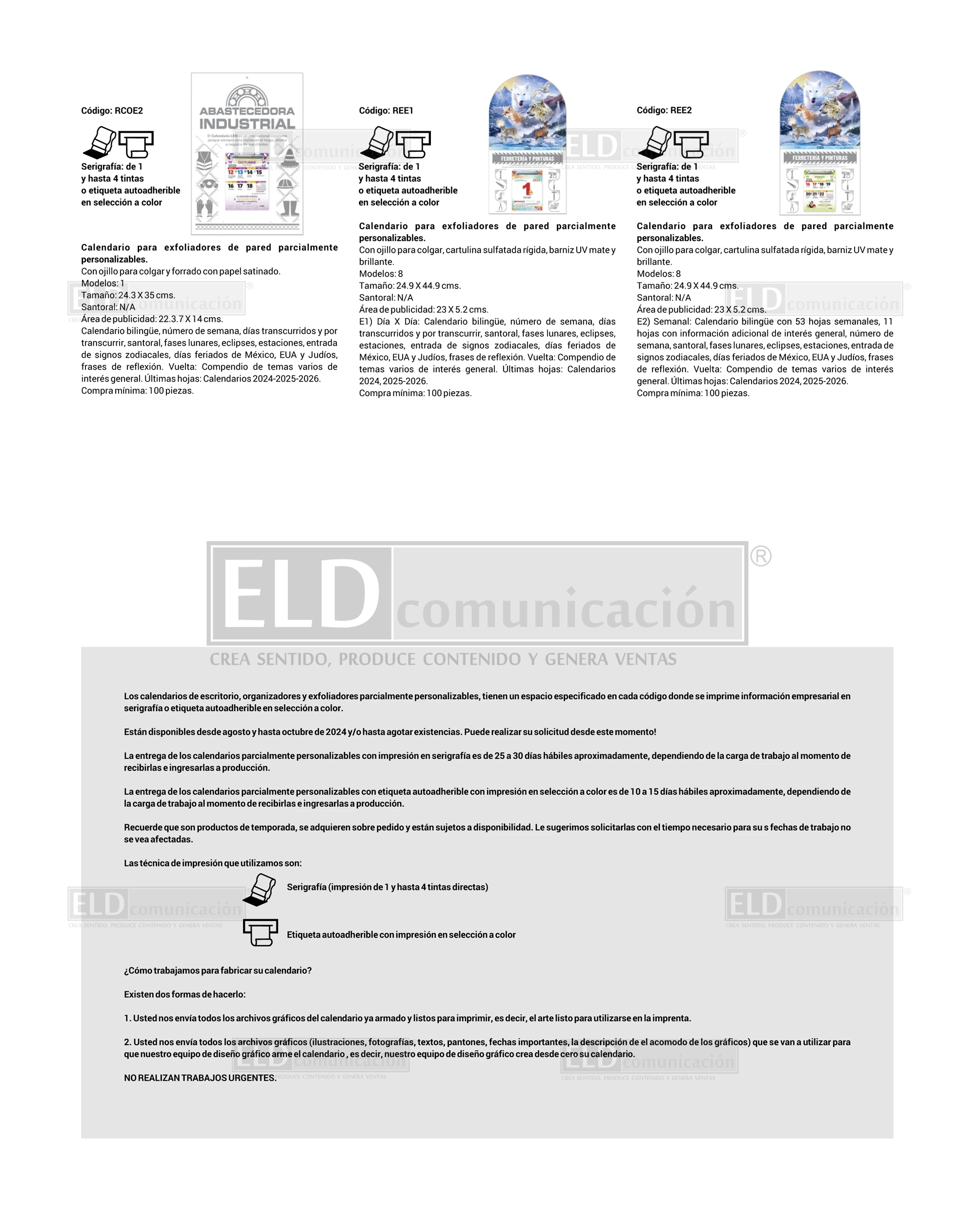 Calendarios Personalizados 09
