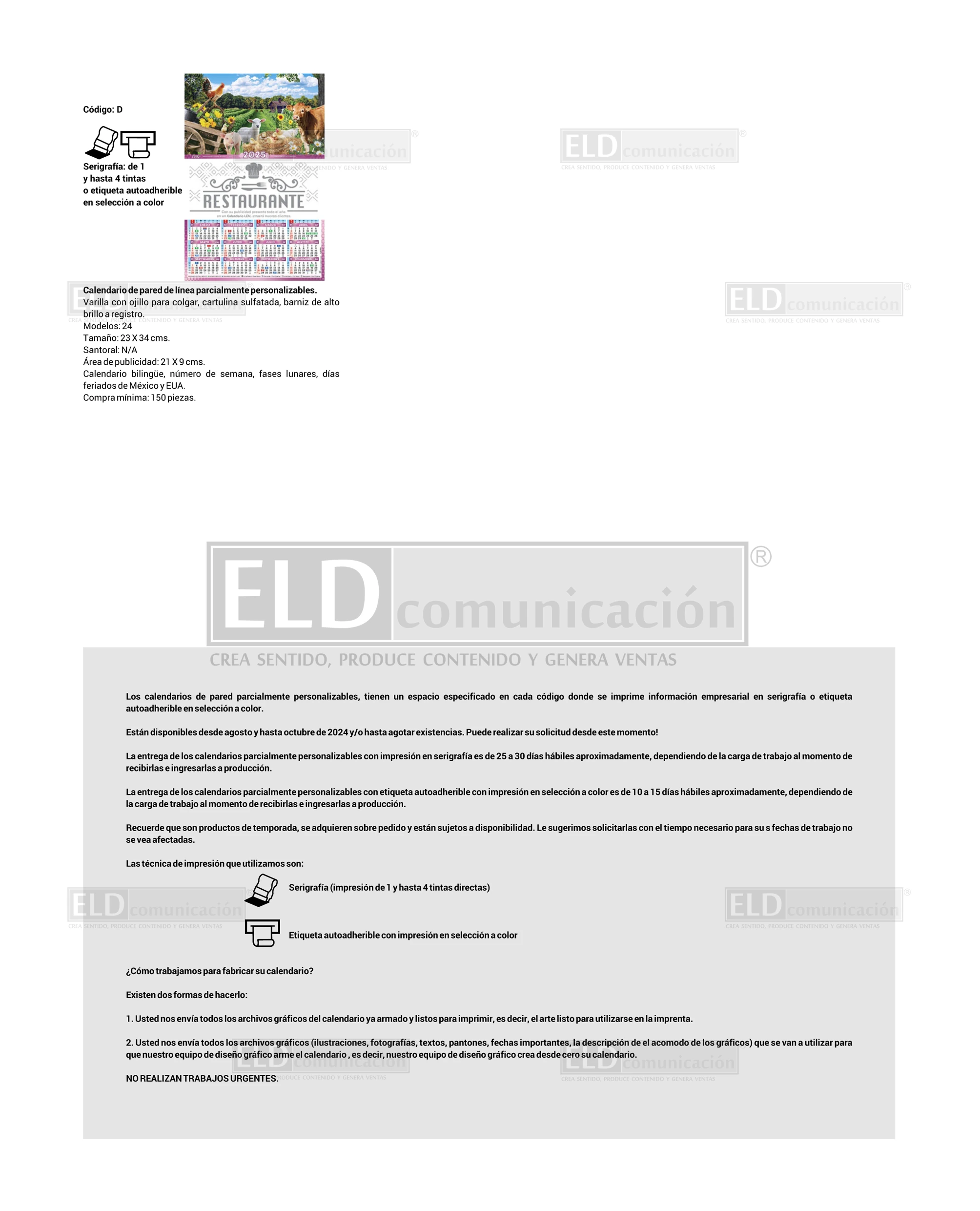 Calendarios Personalizados 11