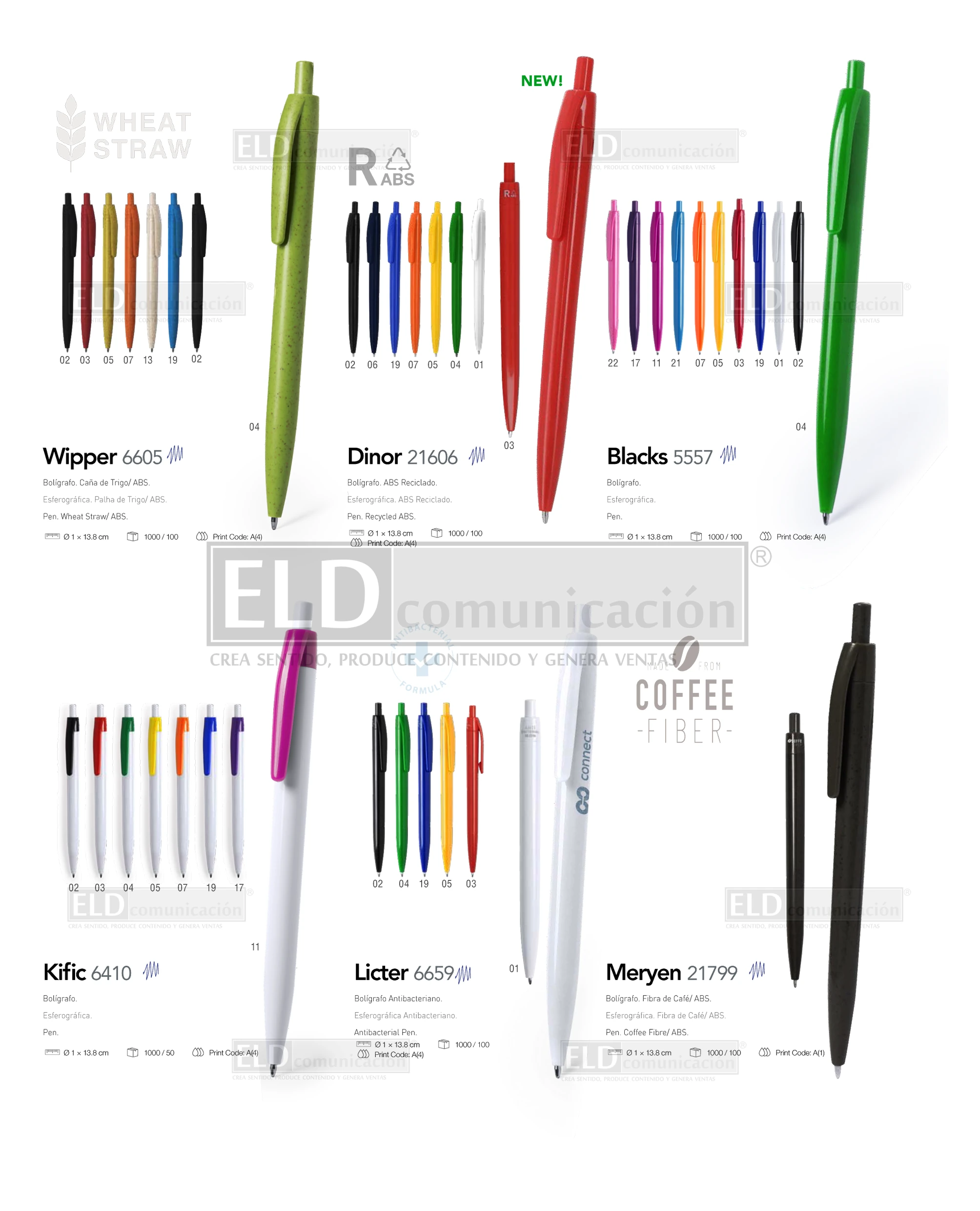 Bolígrafos Promocionales Especiales 05