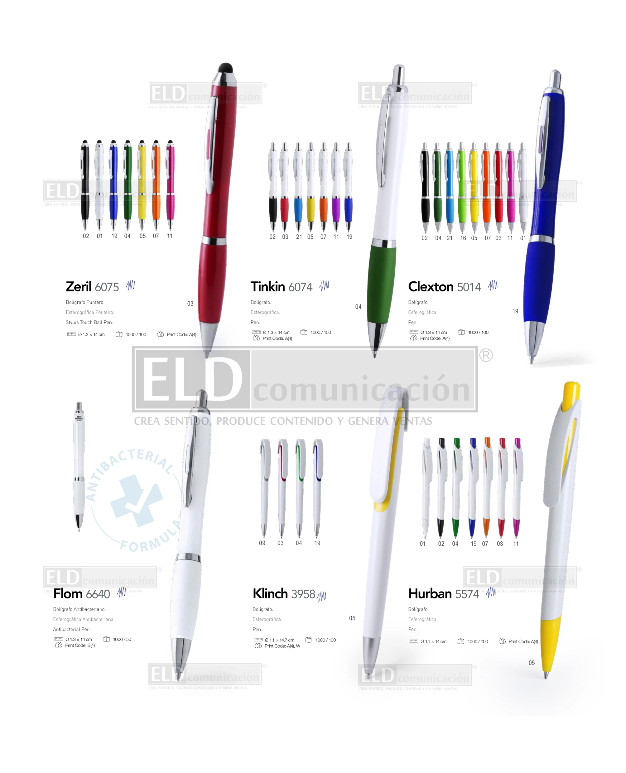 Bolígrafos Promocionales Especiales 07