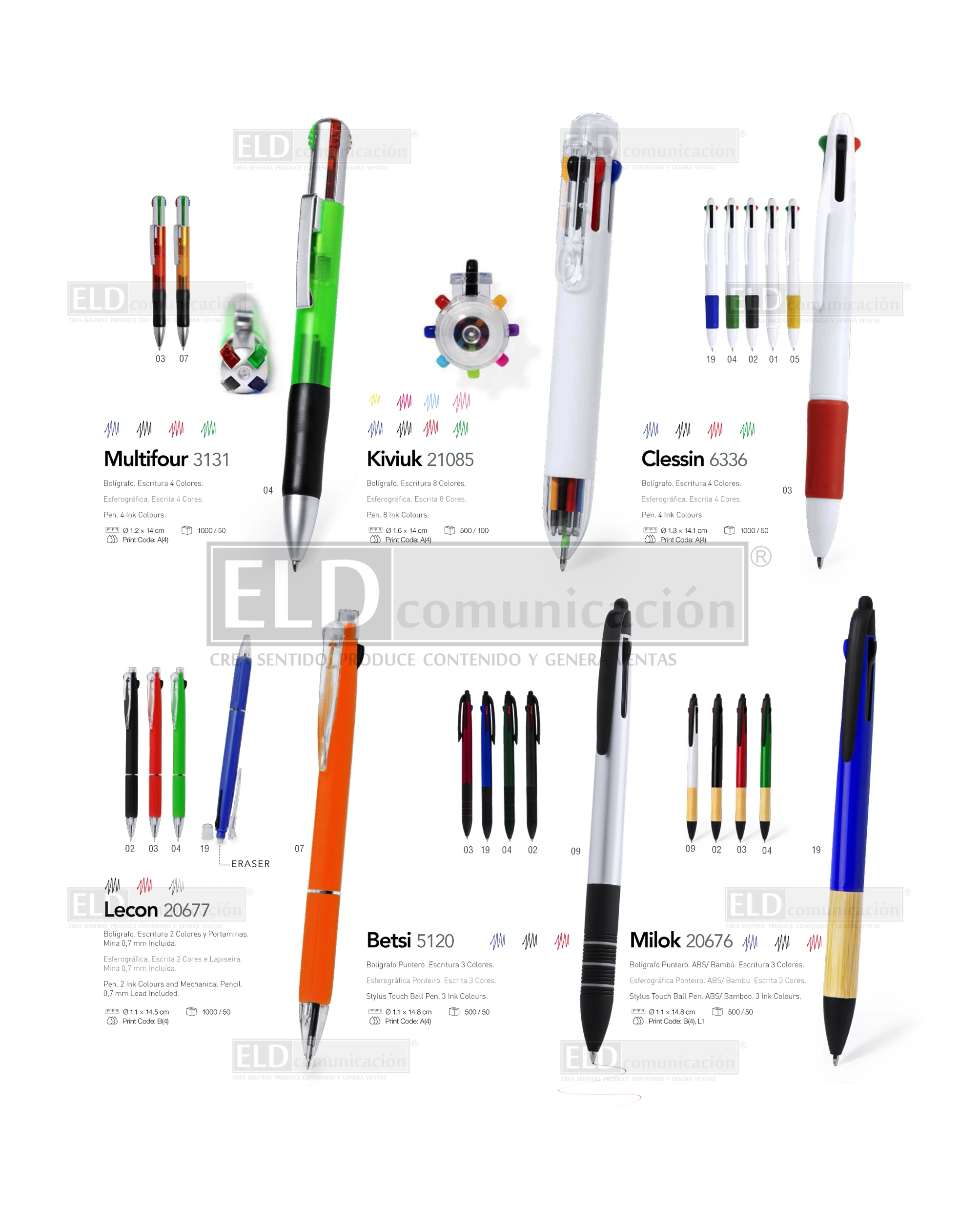 Bolígrafos Promocionales Especiales 09