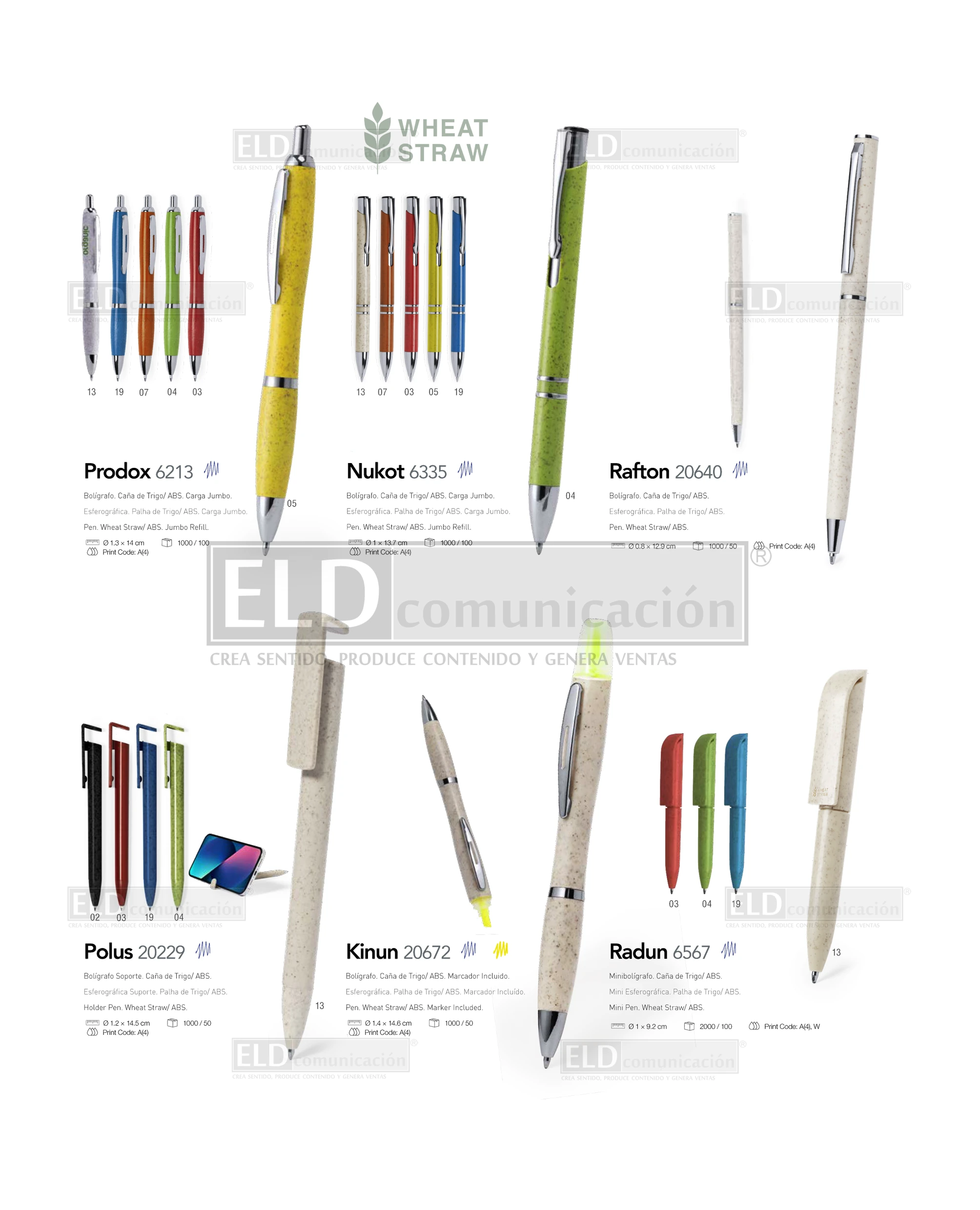 Bolígrafos Promocionales Especiales 14