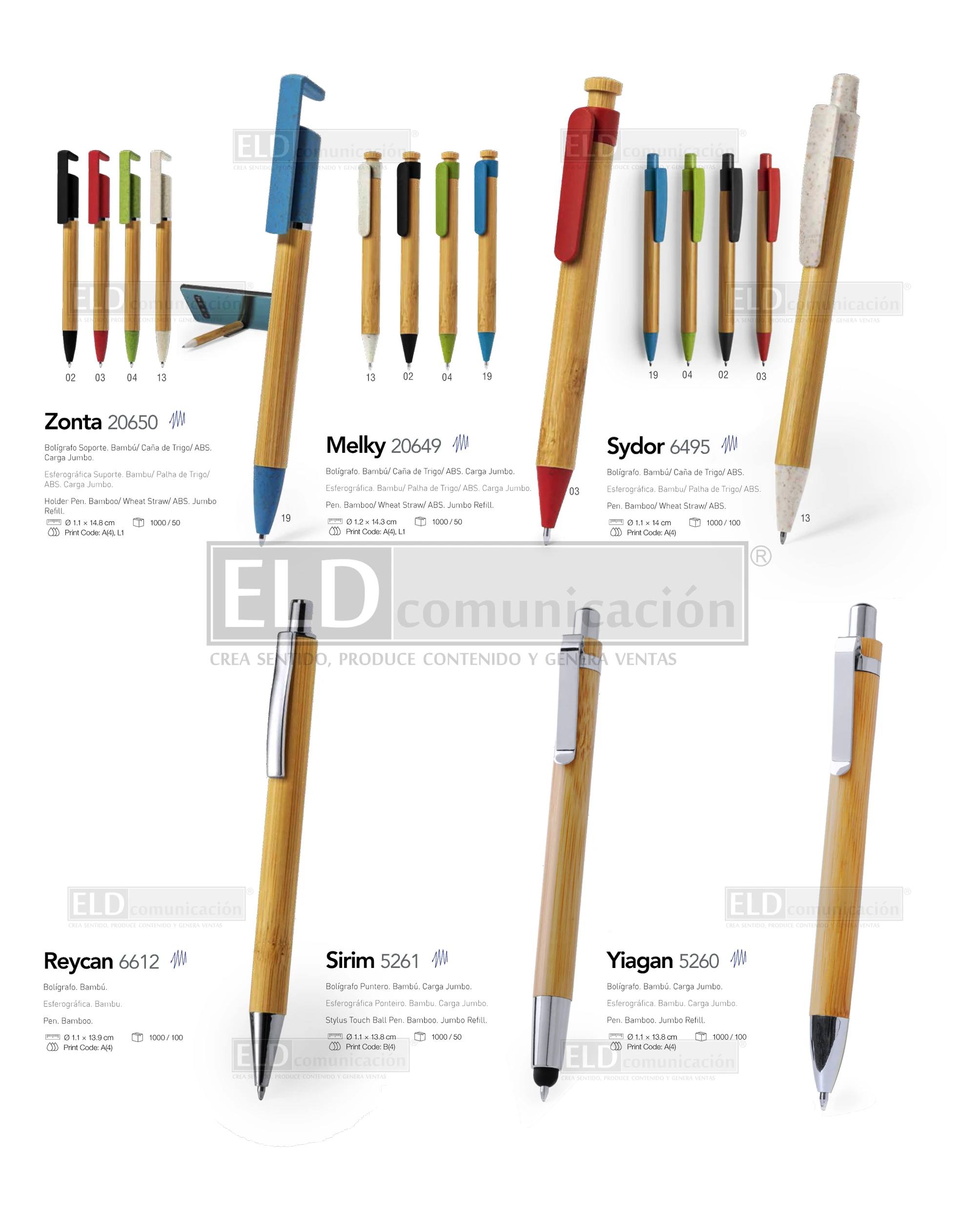 Bolígrafos Promocionales Especiales 19