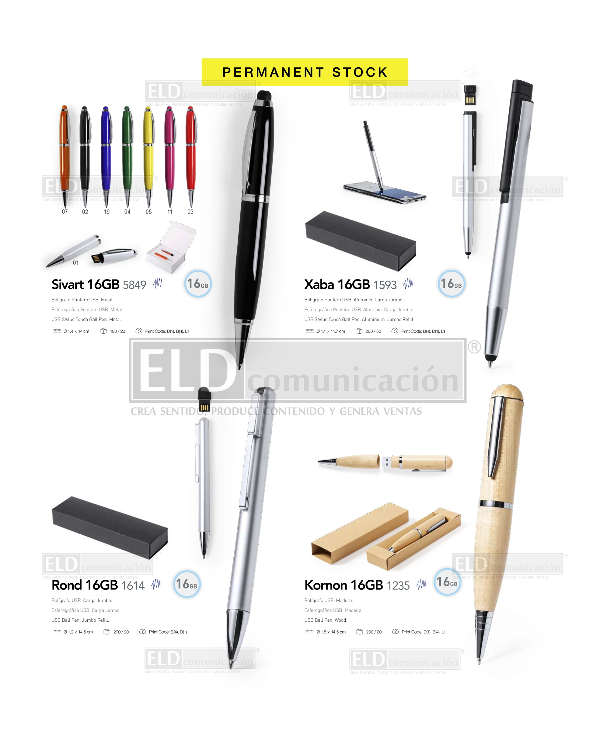 Bolígrafos Promocionales Especiales 42