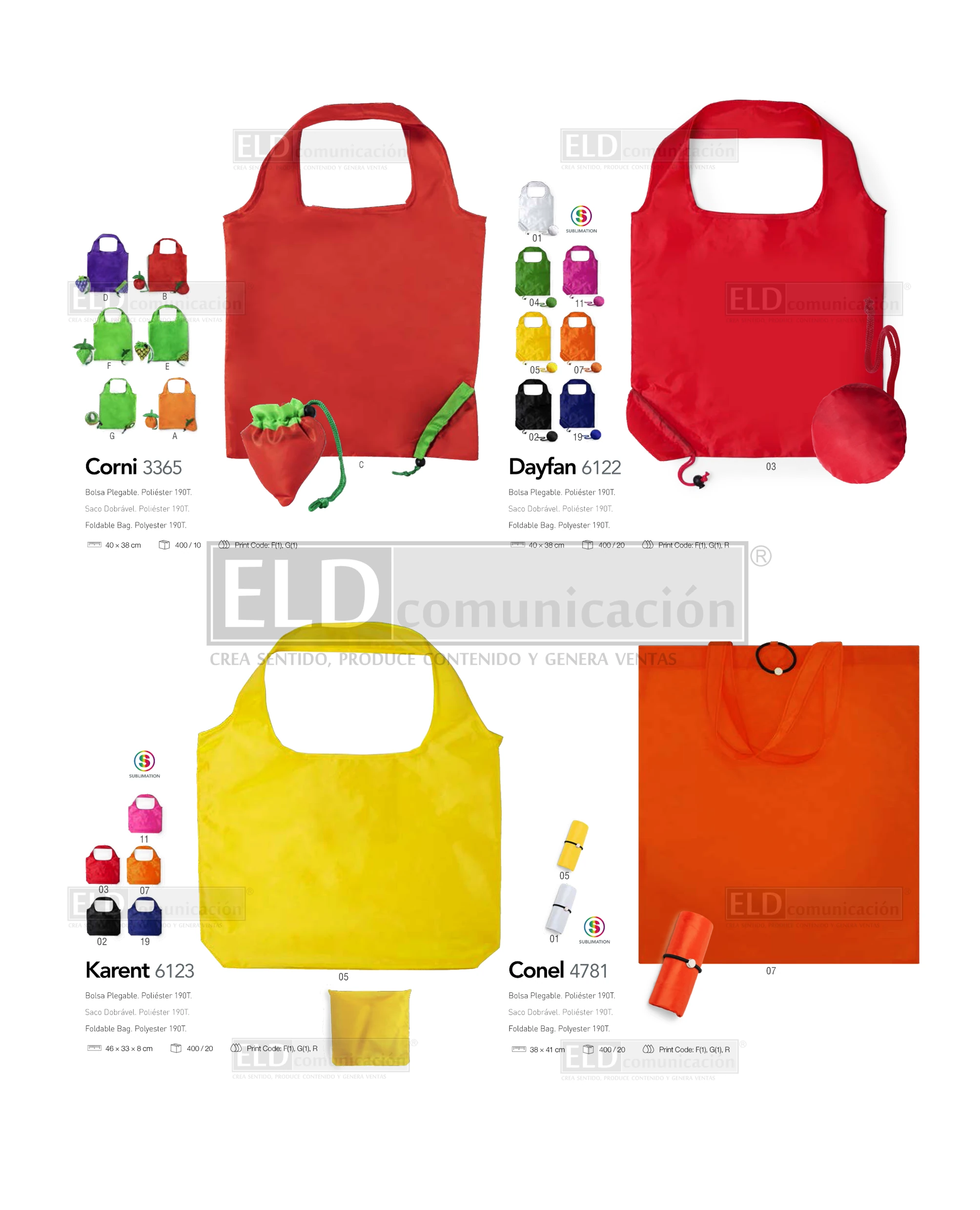 Bolsas Promocionales Especiales 21