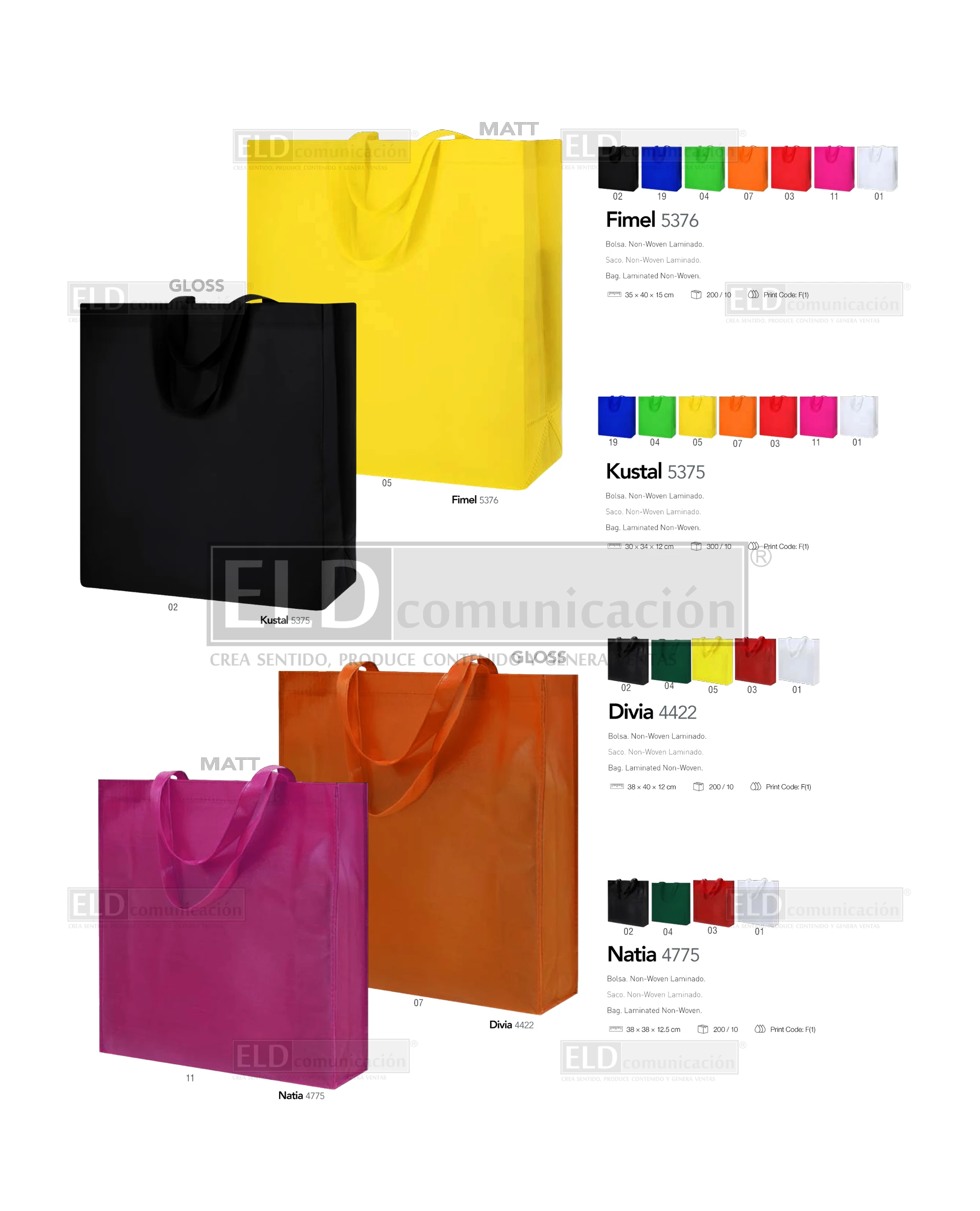 Bolsas Promocionales Especiales 25