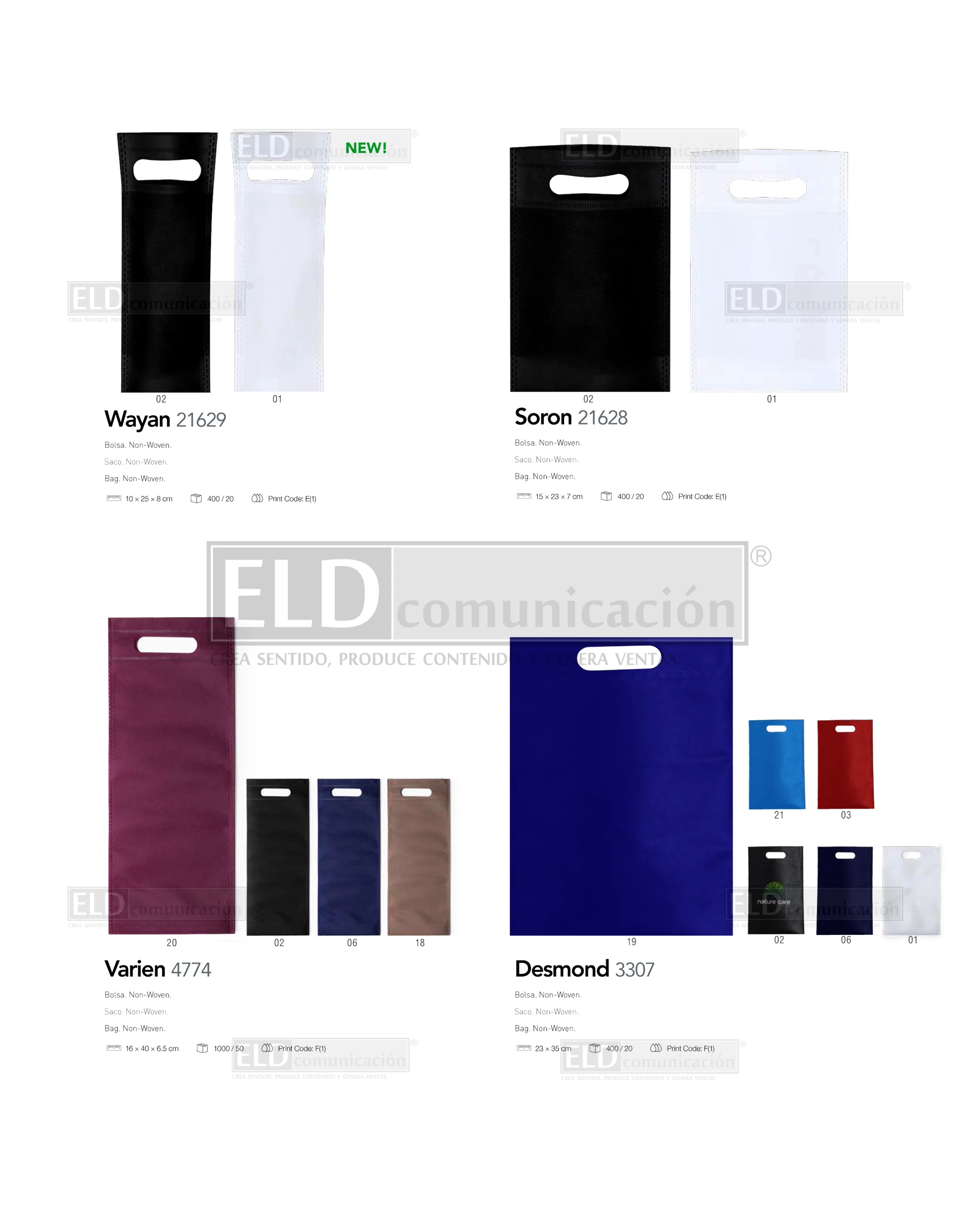 Bolsas Promocionales Especiales 33