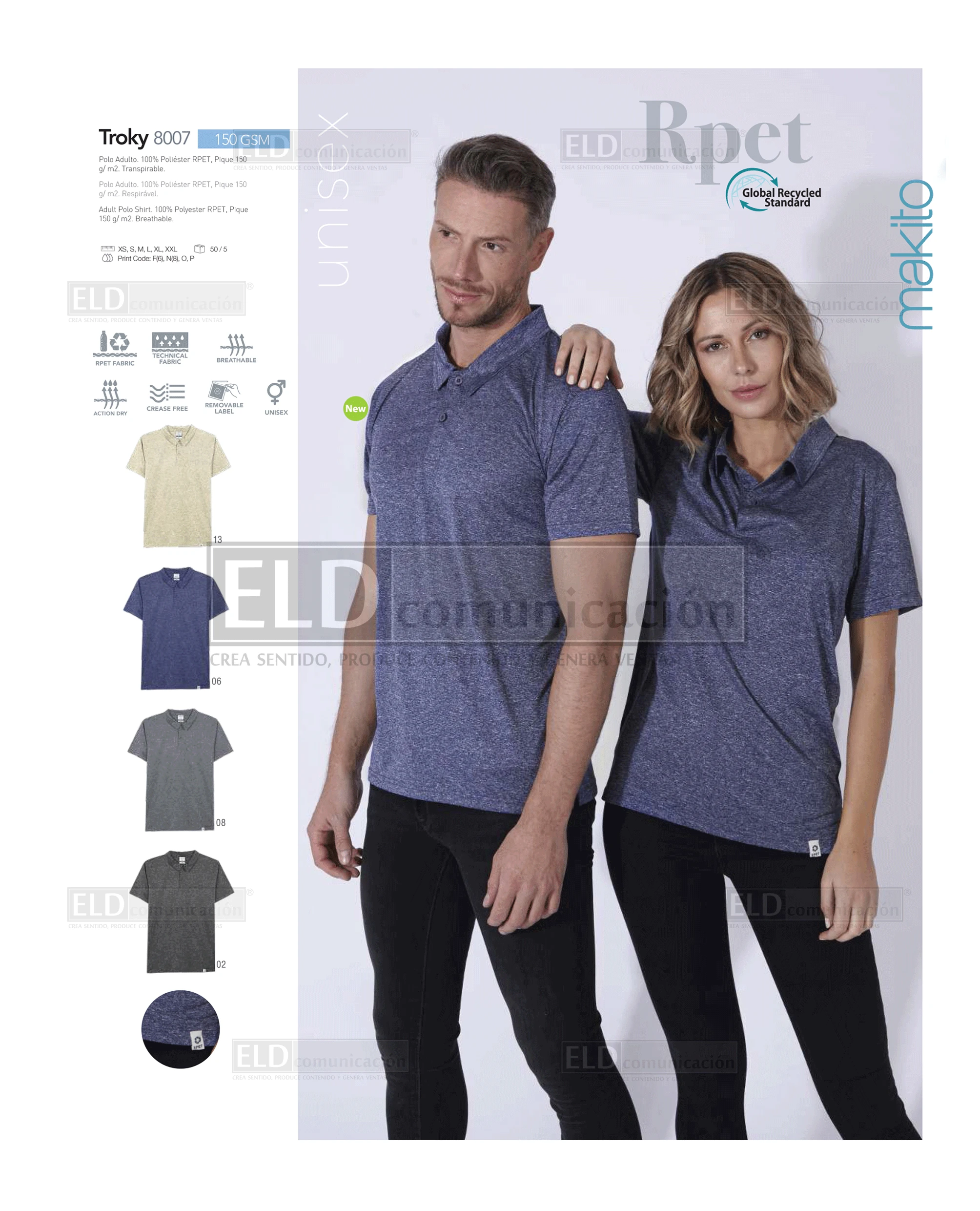 Camisas polo promocionales especiales 01