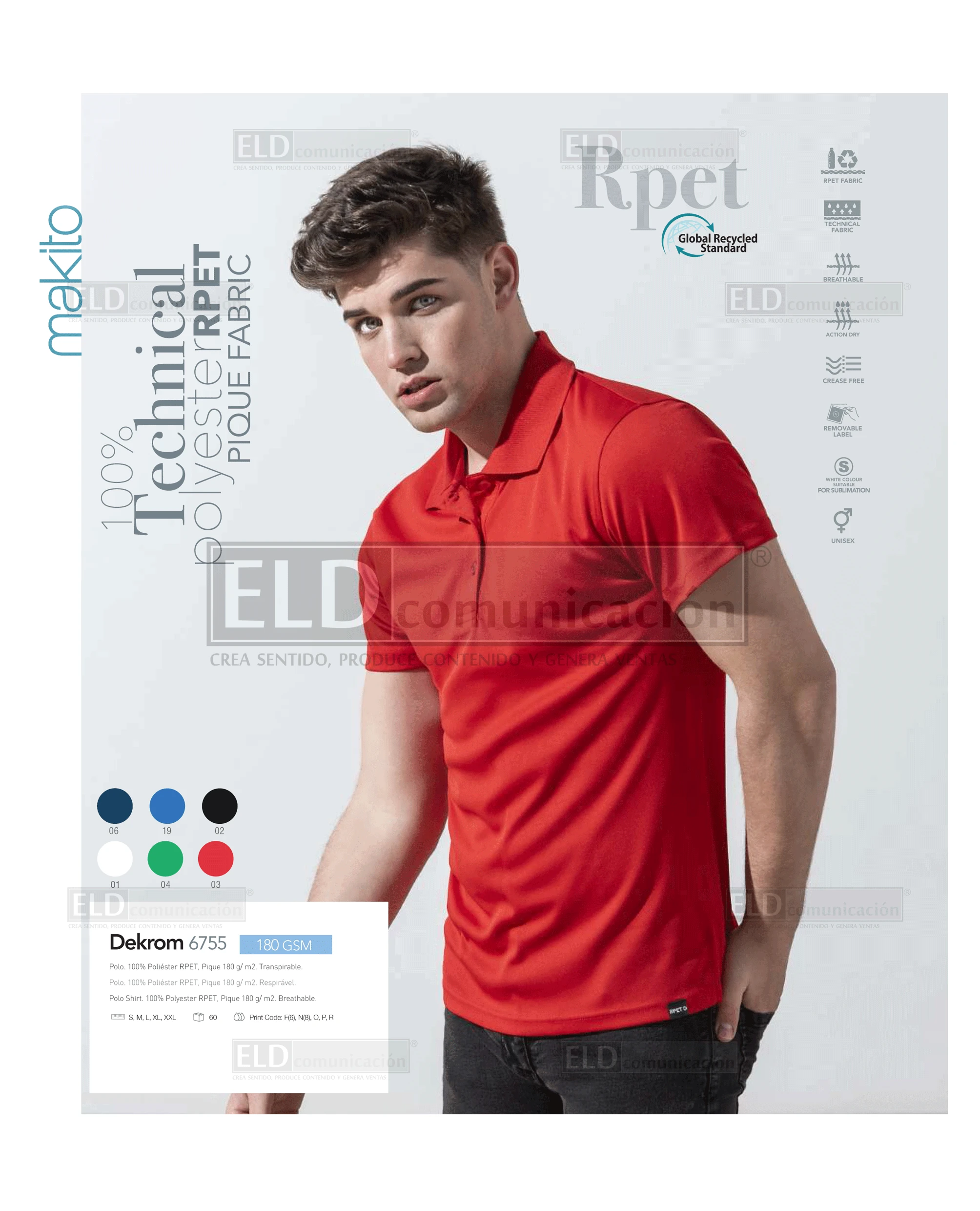 Camisas polo promocionales especiales 04