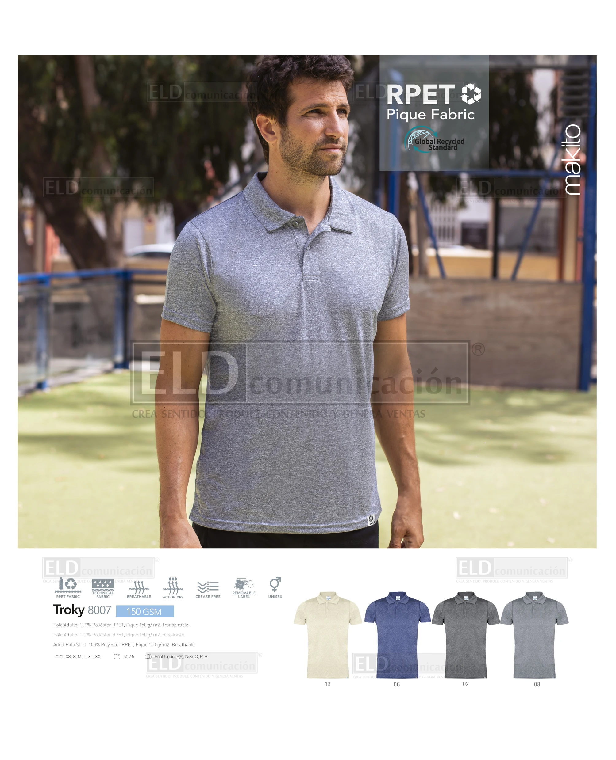 Camisas polo promocionales especiales 14