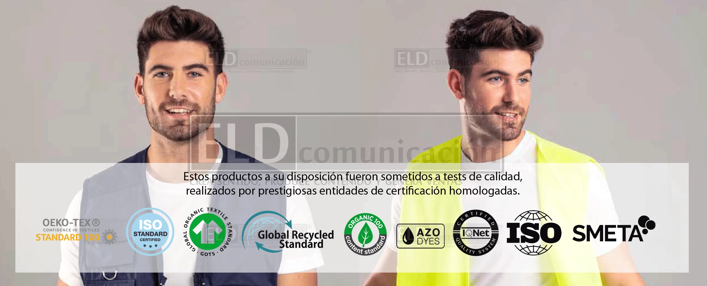 Certificaciones de prendas de vestir empresariales
