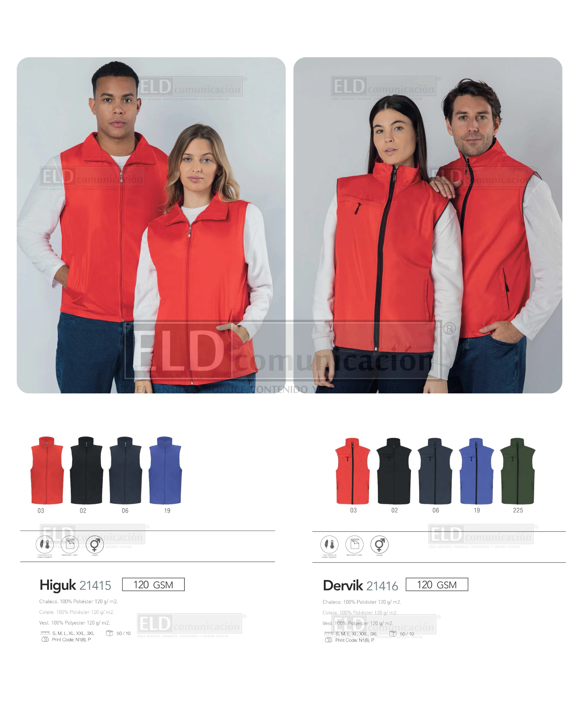 Chalecos Promocionales Especiales 13