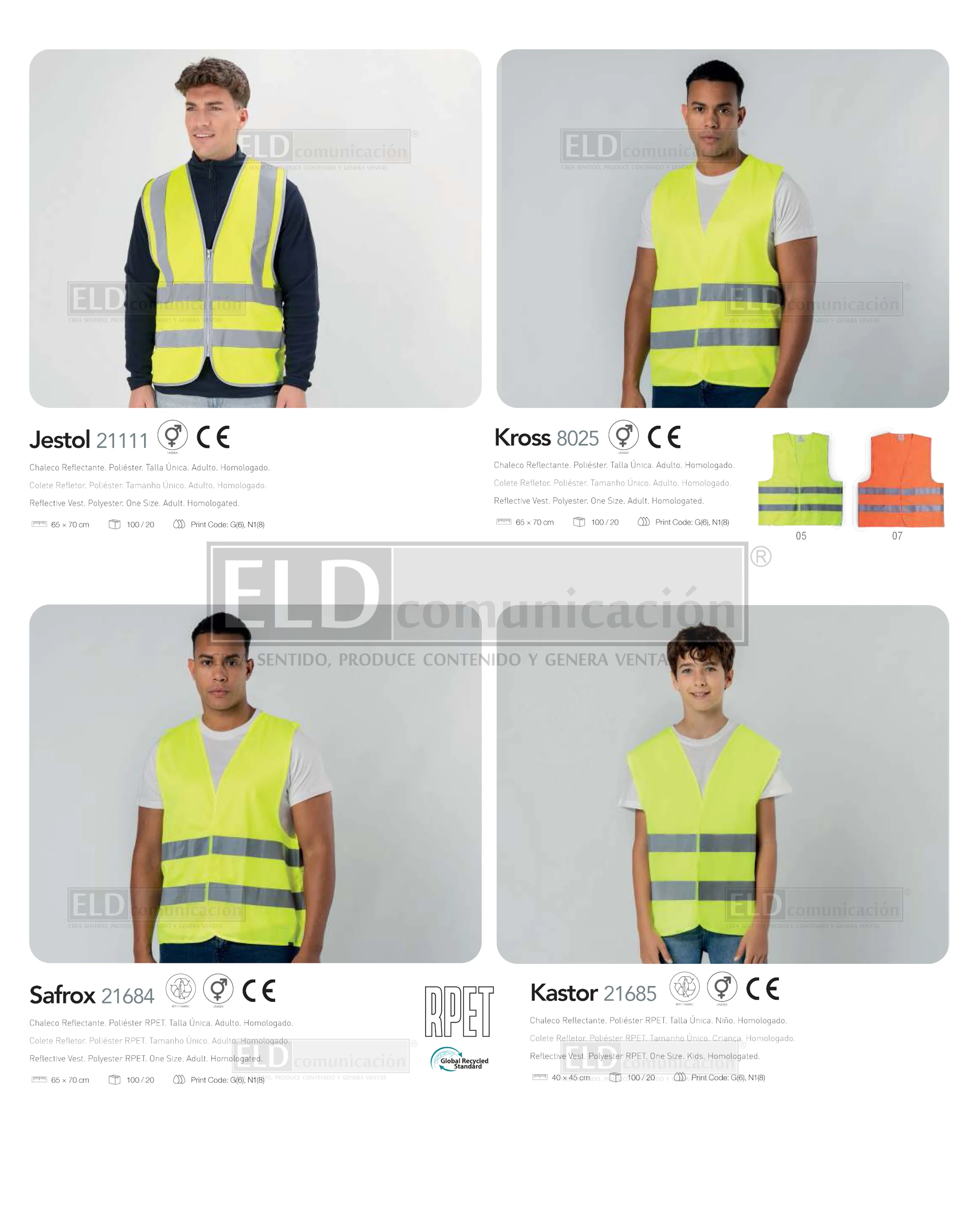 Chalecos Promocionales Especiales 14