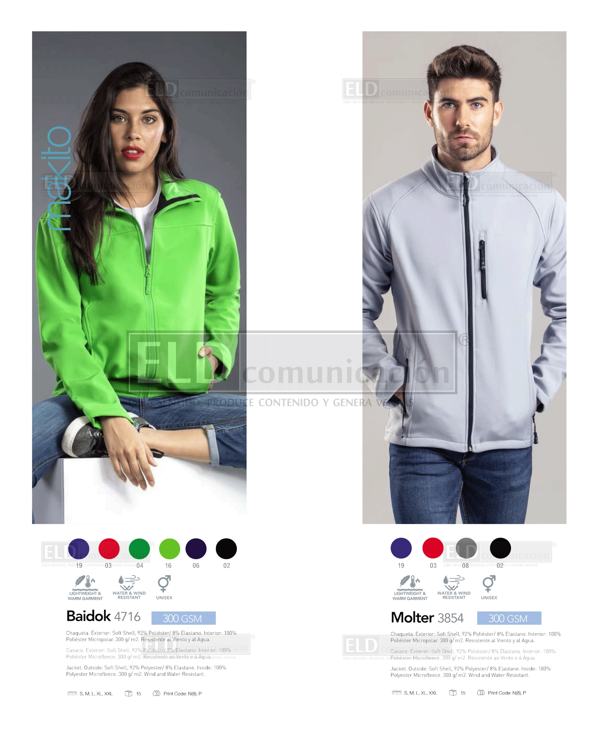 Chamarras promocionales especiales 07