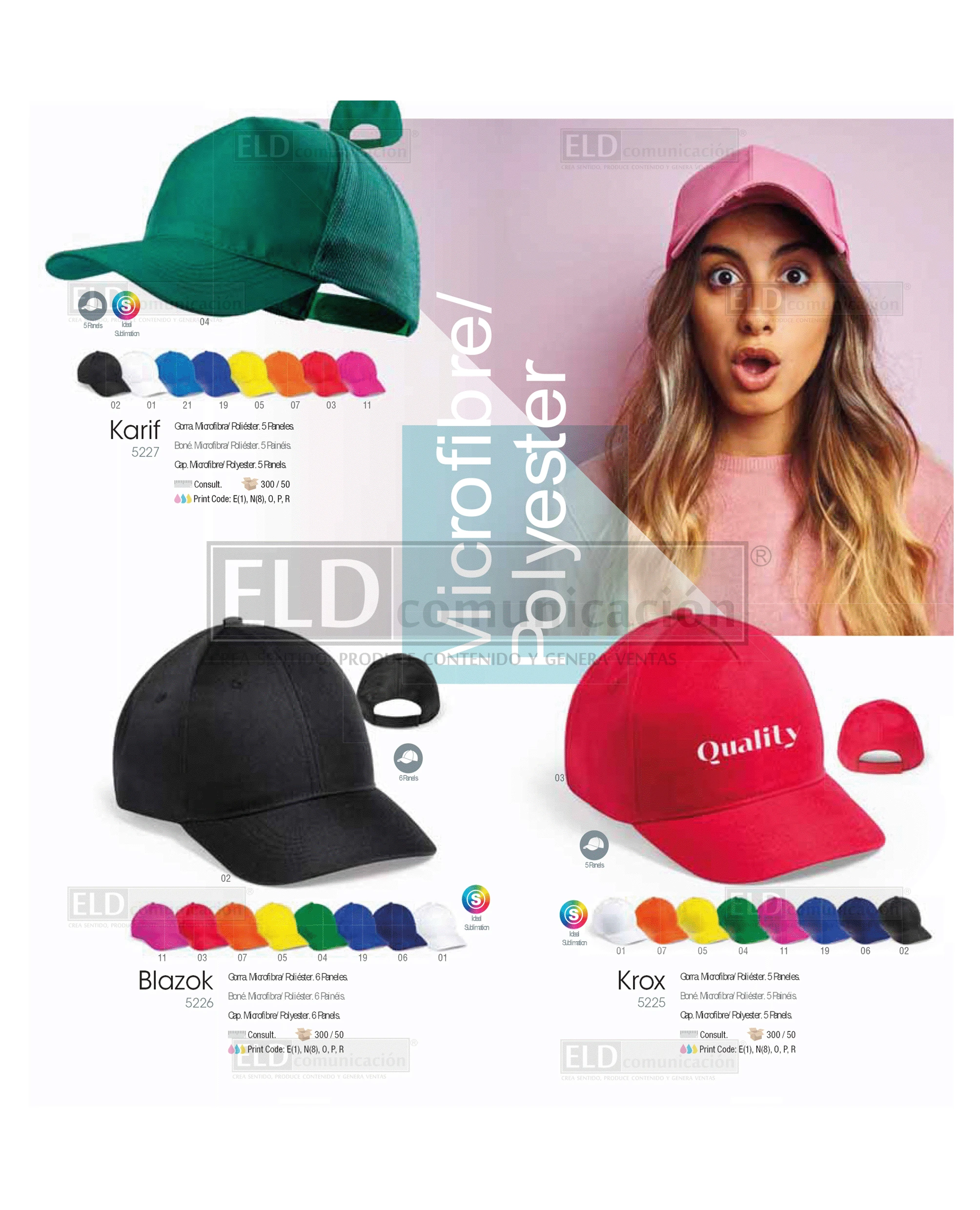 Gorras Promocionales Especiales 04