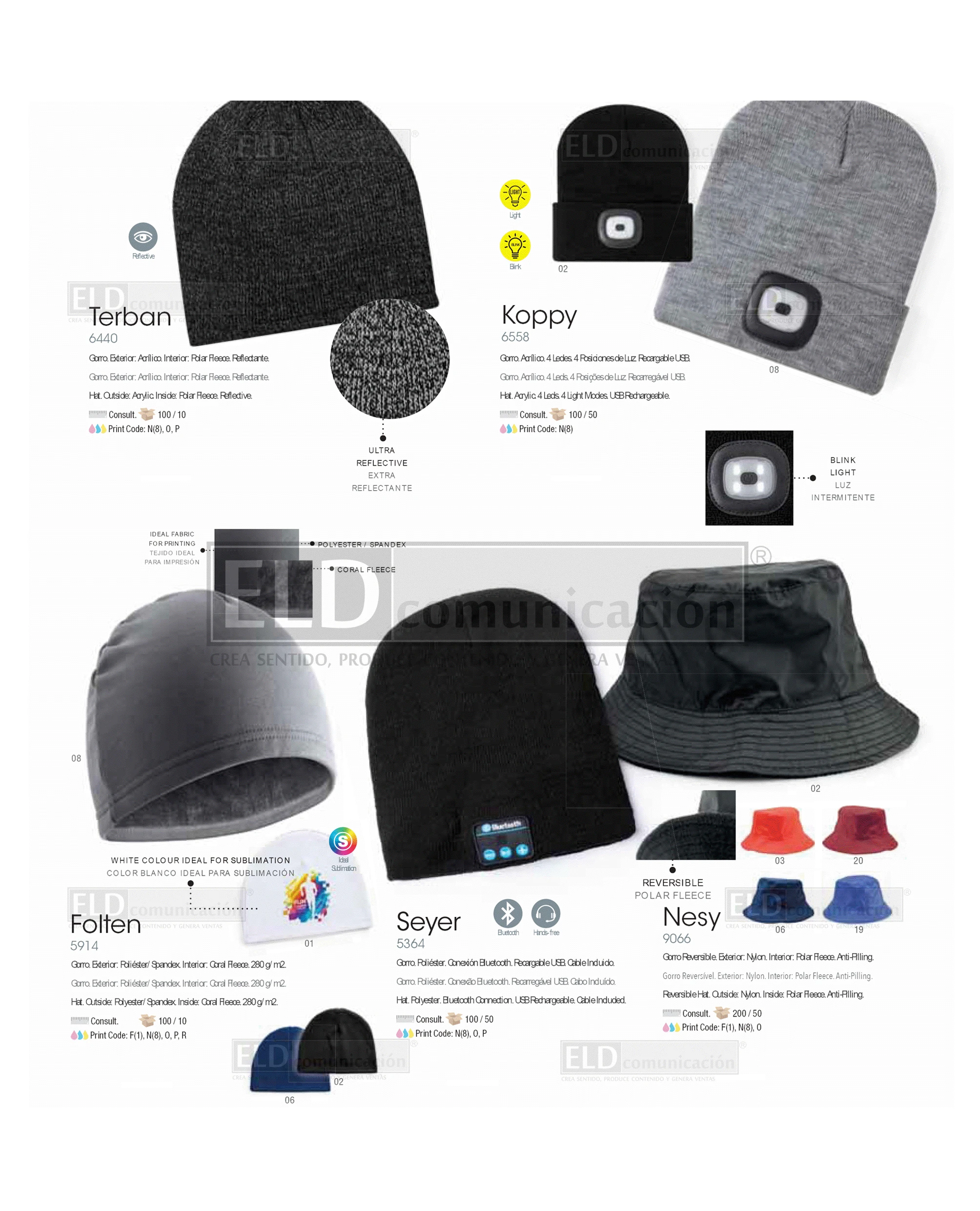 Gorras Promocionales Especiales 22