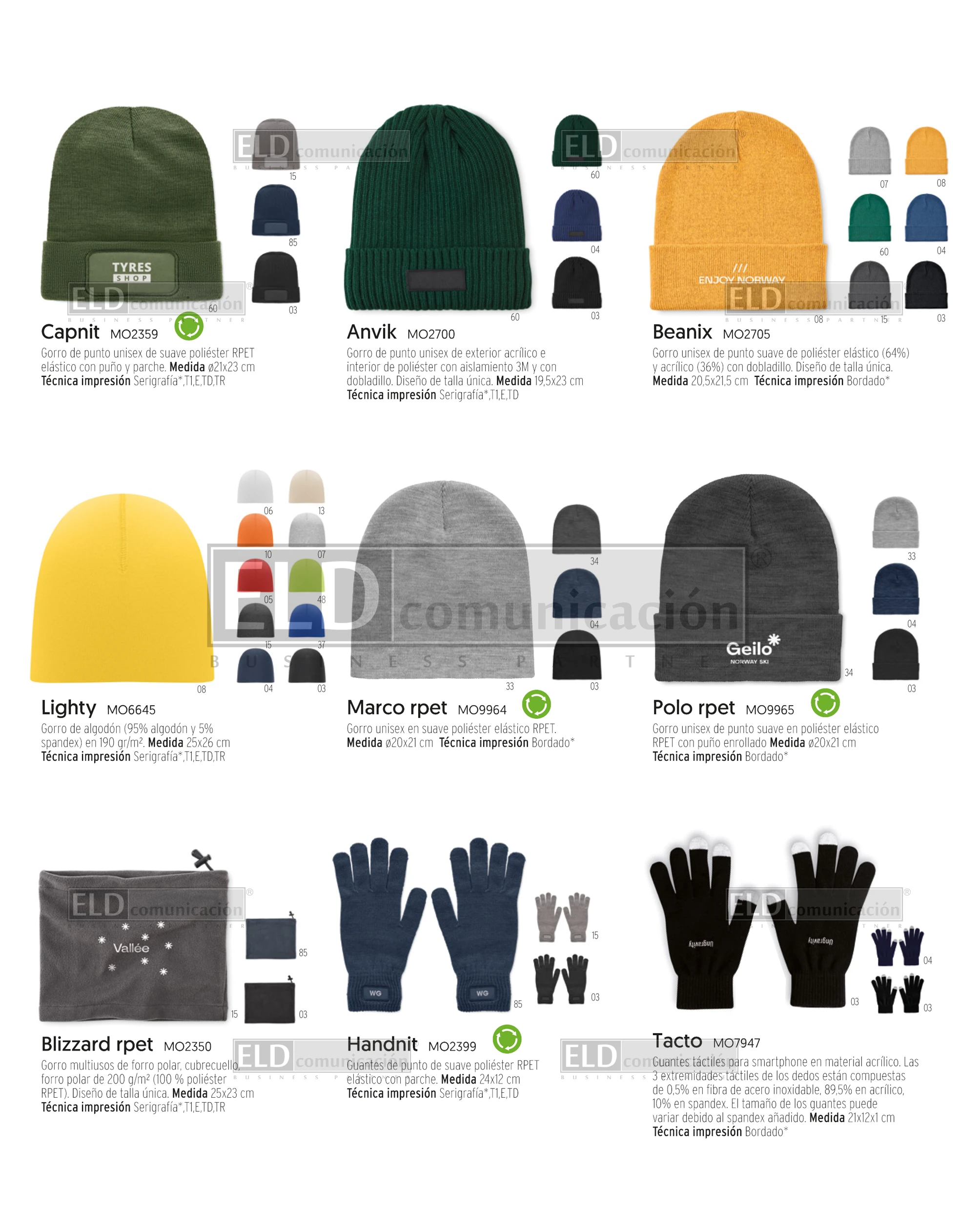 Gorras Promocionales Especiales 31