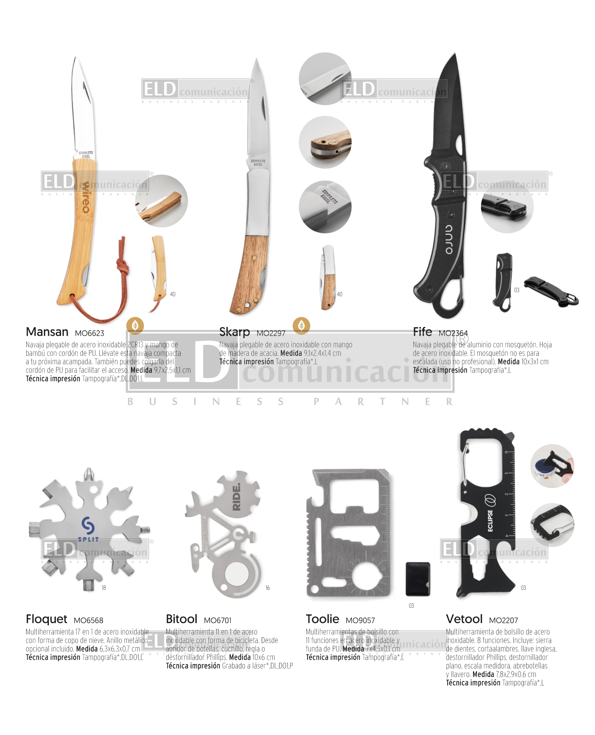 Herramientas Promocionales Especiales 50
