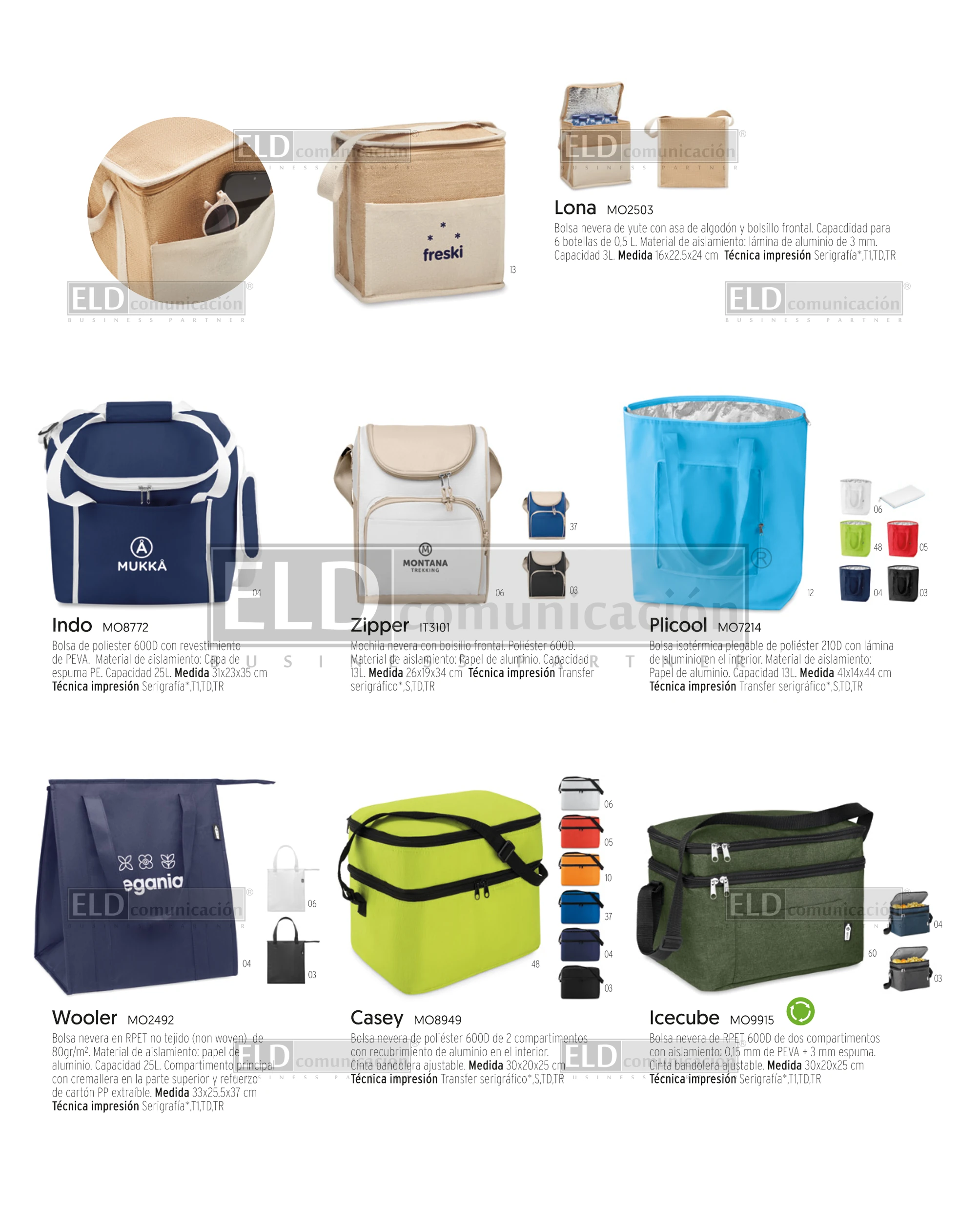 Hieleras Promocionales Especiales 33